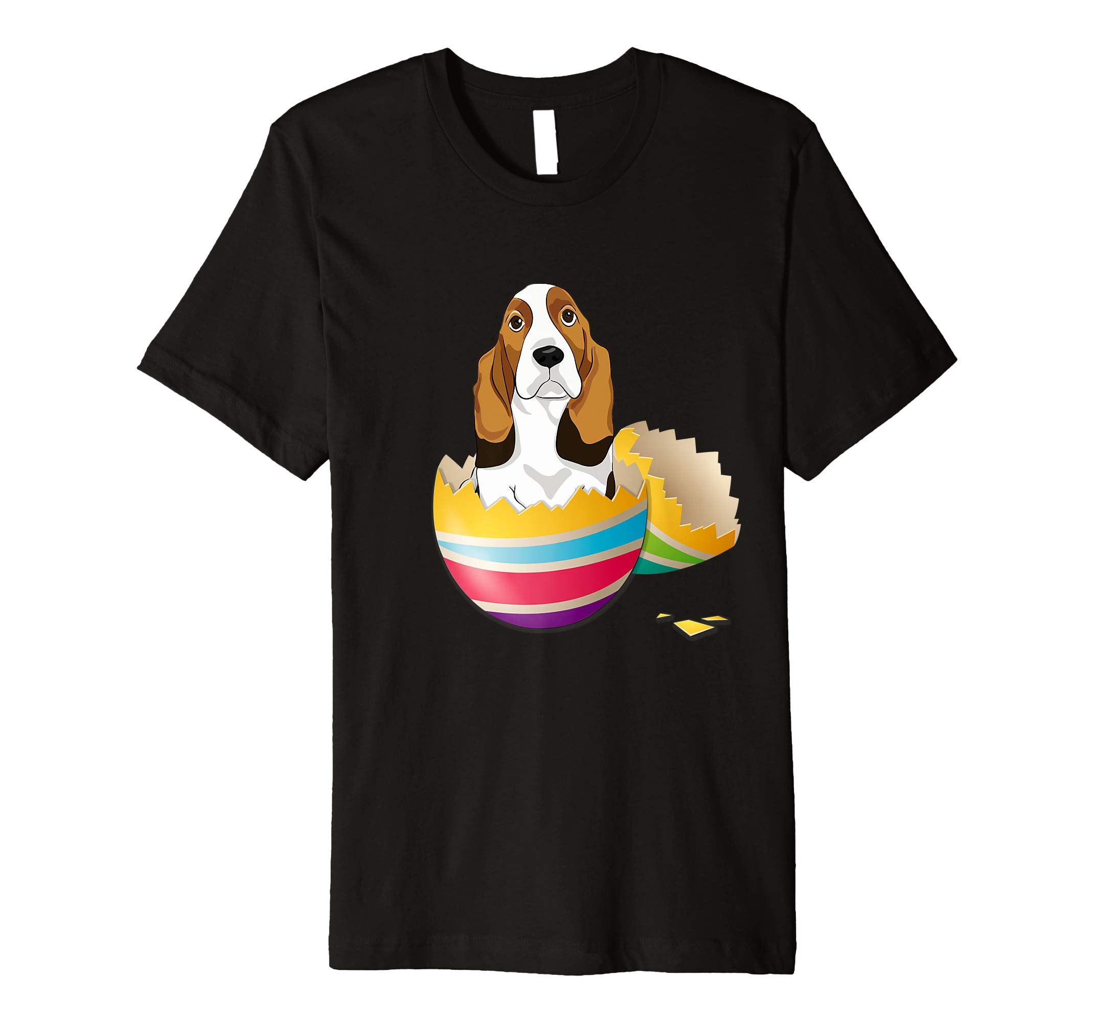 Basset Hound Hatching From Easter Egg Easter Day Shirt