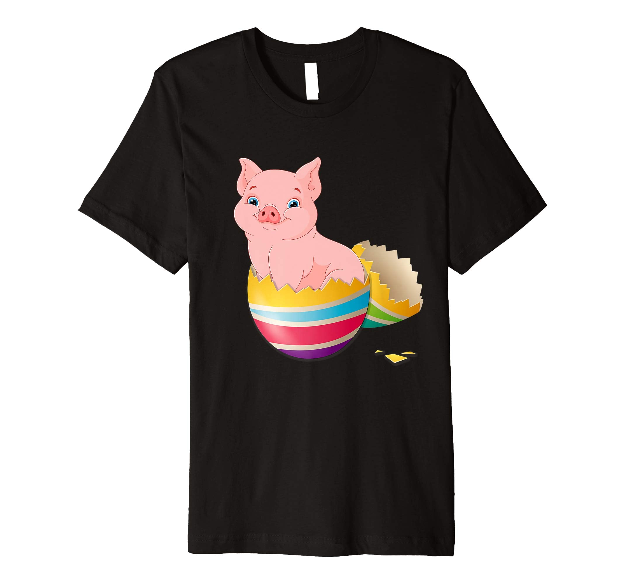 Baby Pig Hatching From Easter Egg Easter Day Shirt