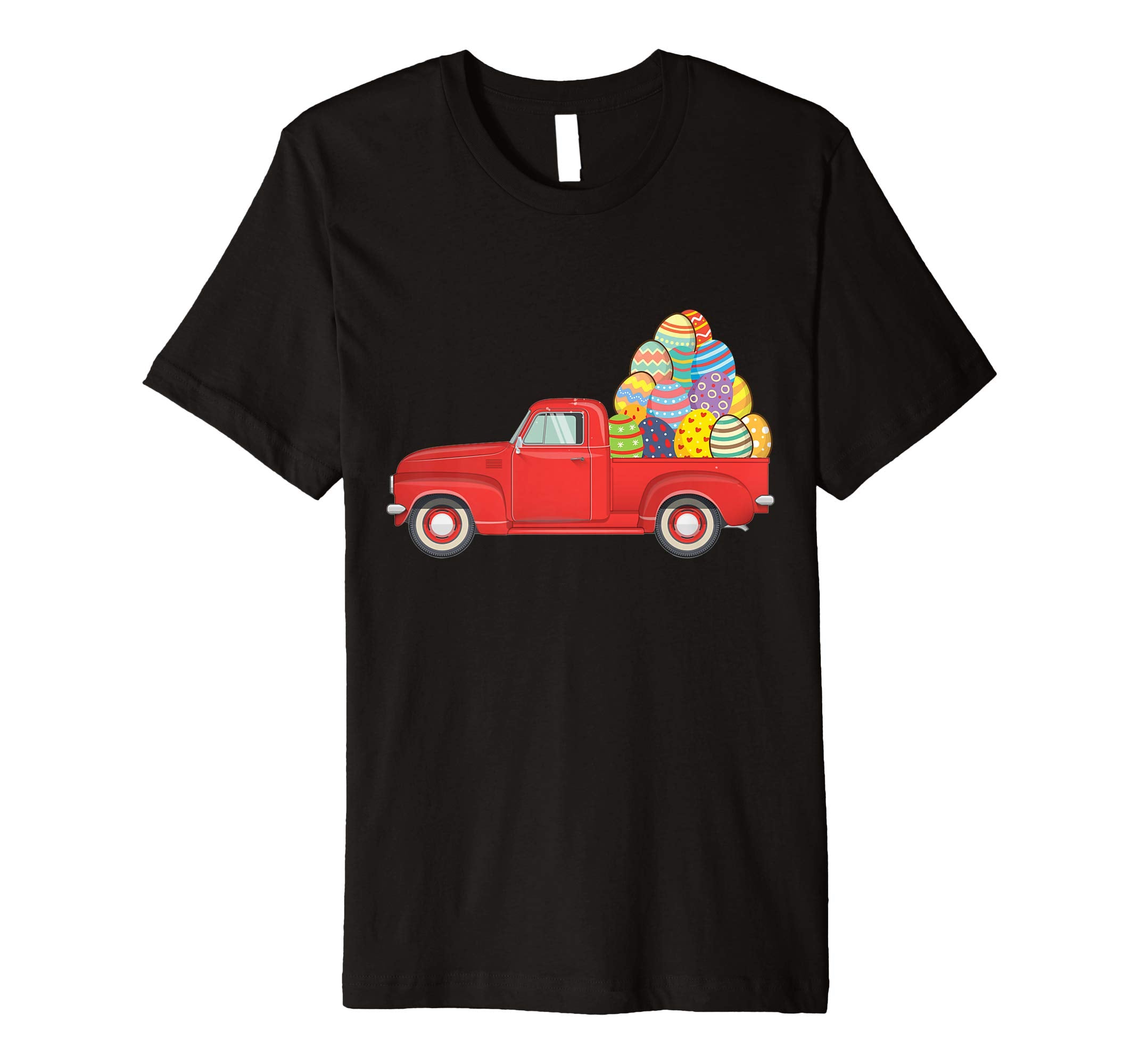 Digging Into Easter Day Egg Easter Truck Wagon Lover Shirt