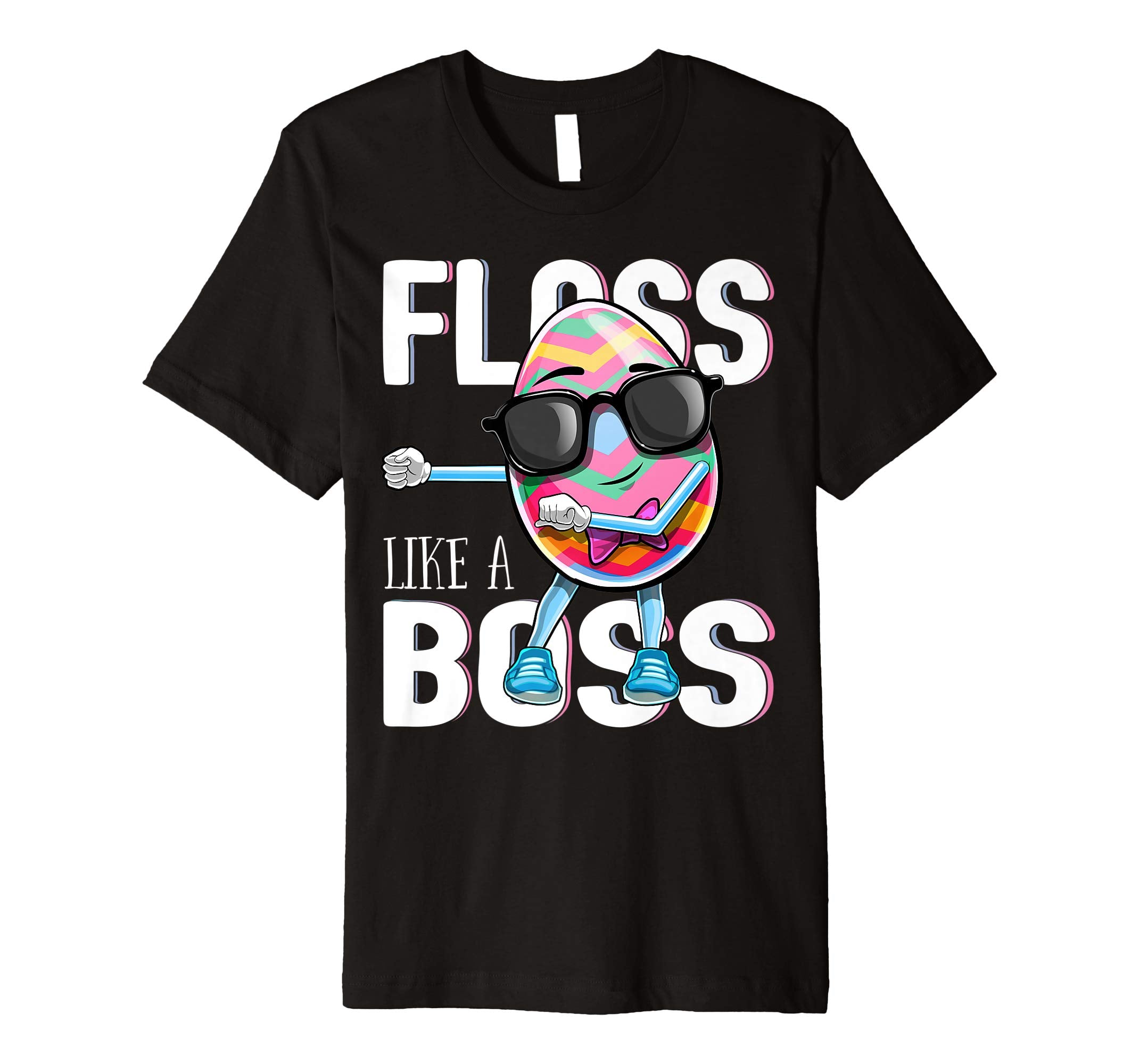 Floss Like a Boss Flossing Easter Egg Shirt Kids Easter Gift