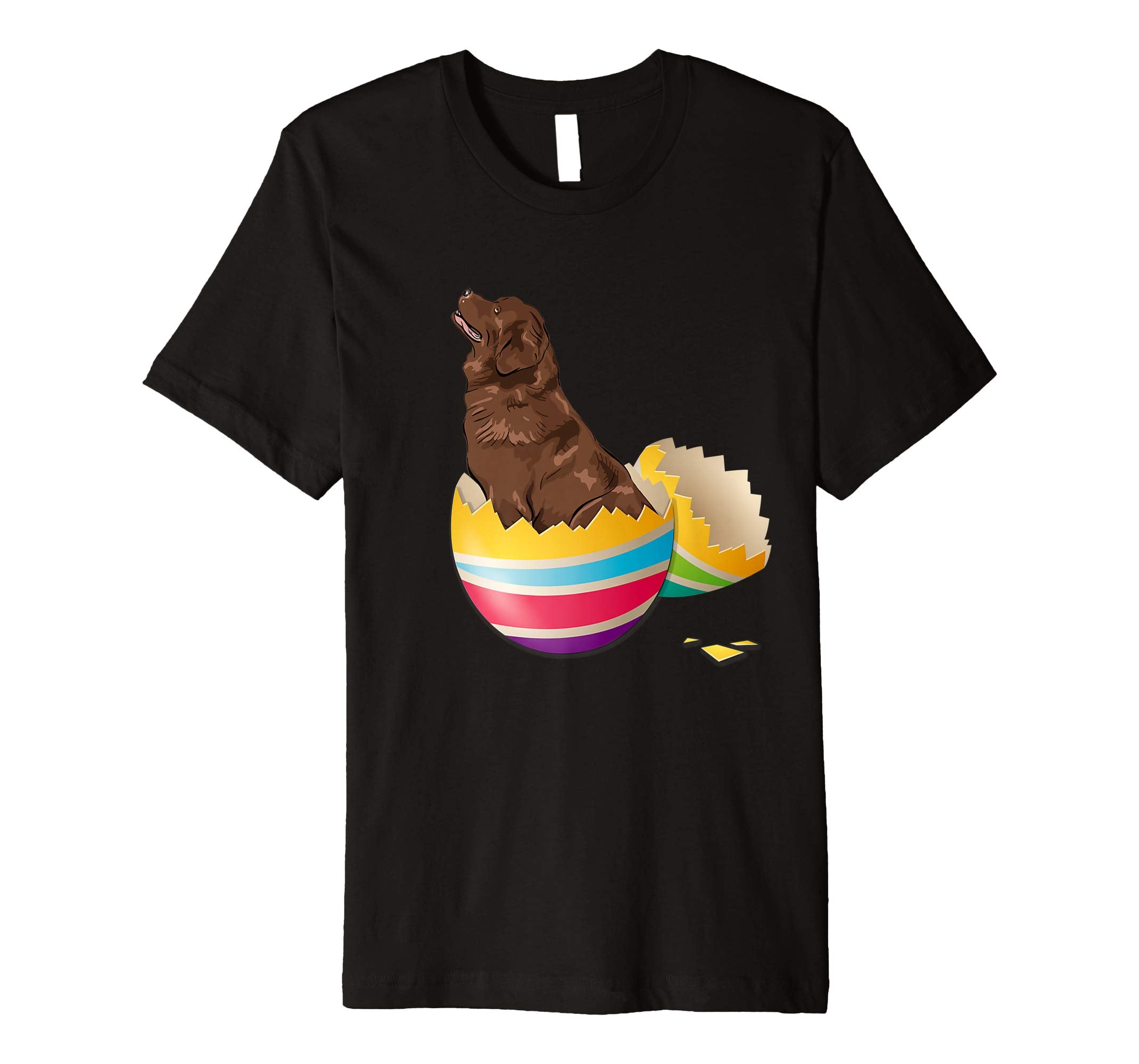Newfoundland Hatching From Easter Egg Easter Day Shirt