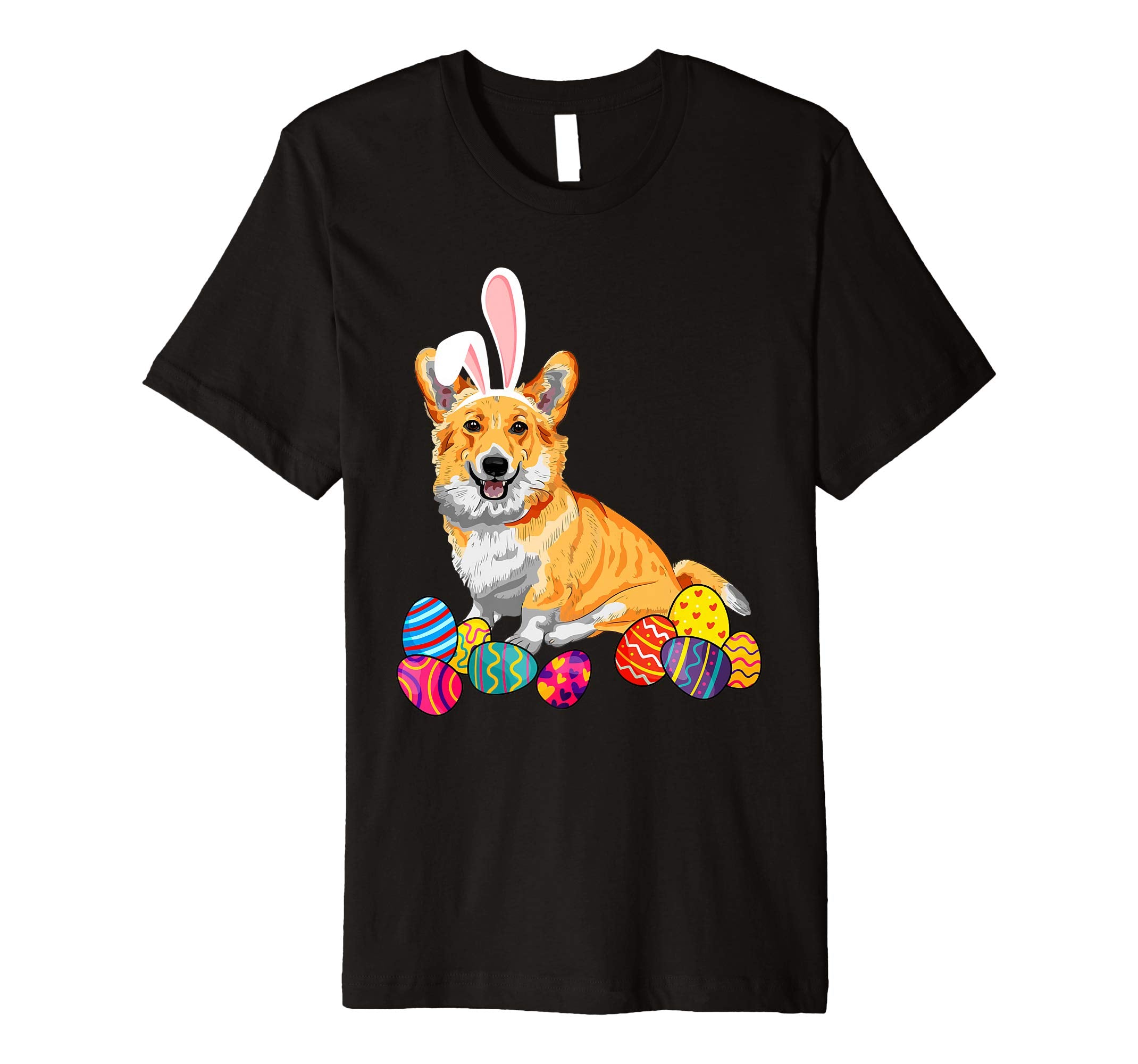 Corgi Bunny Ear With Egg Easter Easter Day Shirt