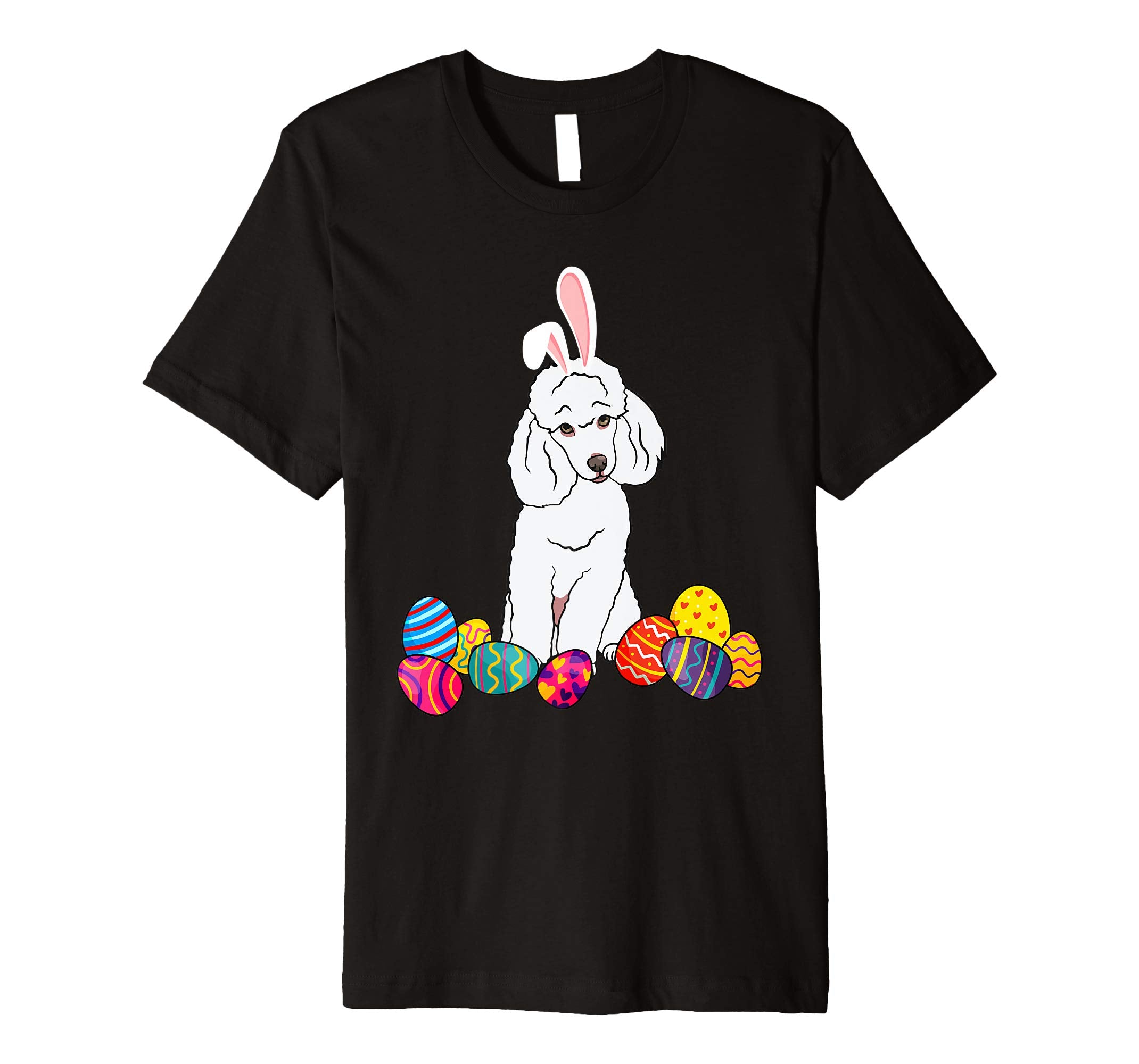 Poodle Bunny Ear With Egg Easter Easter Day Shirt