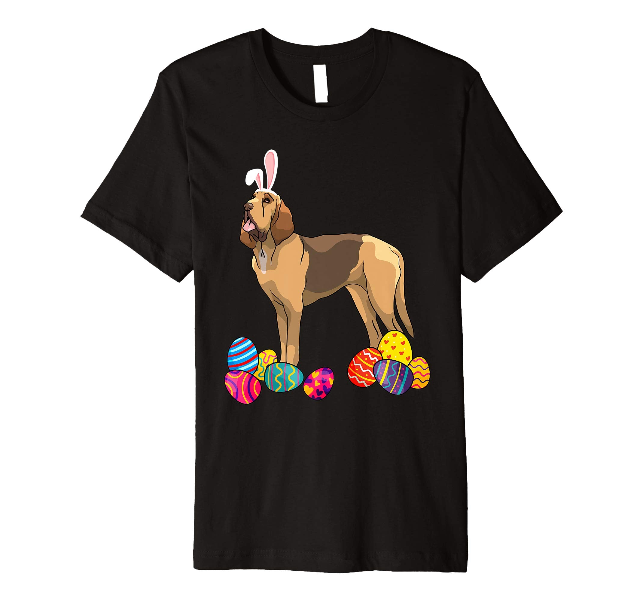 Bloodhound Bunny Ear With Egg Easter Easter Day Shirt