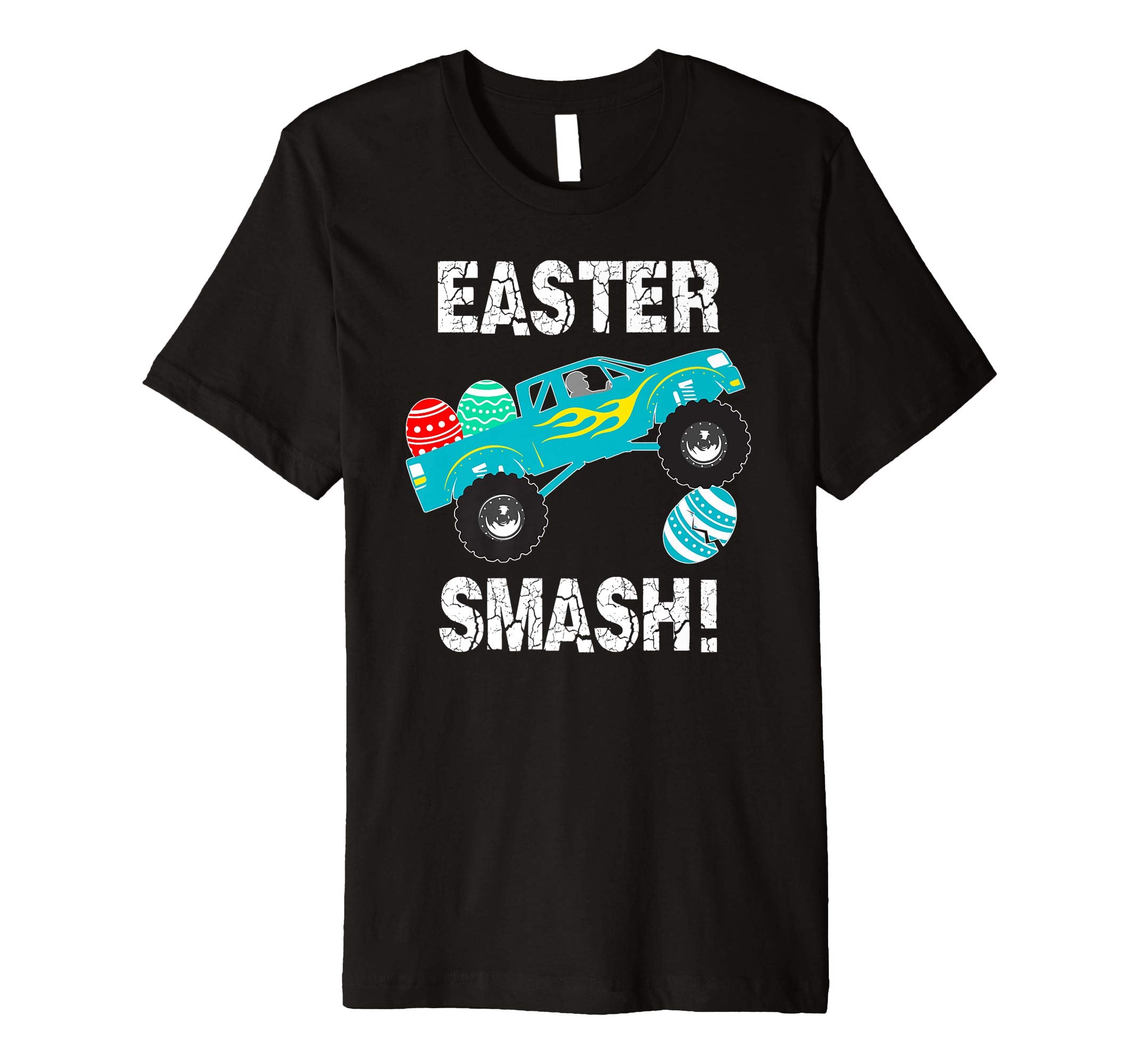 Easter Monster Truck Shirt Toddler Egg Hunt Holidays