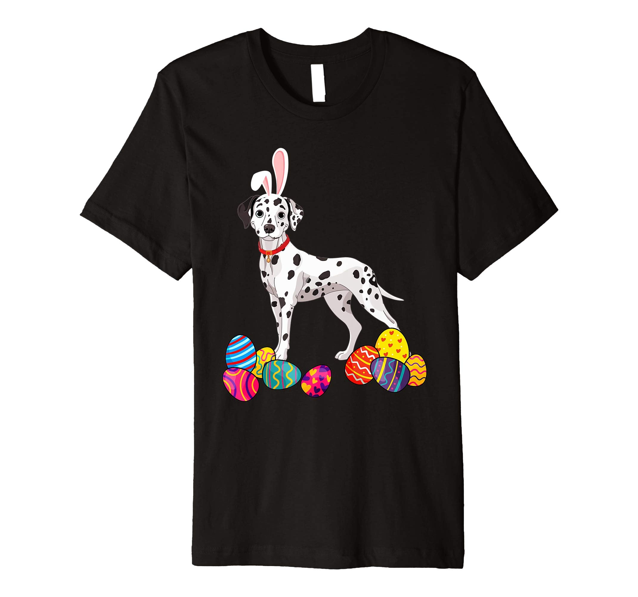 Dalmatian Bunny Ear With Egg Easter Easter Day Shirt