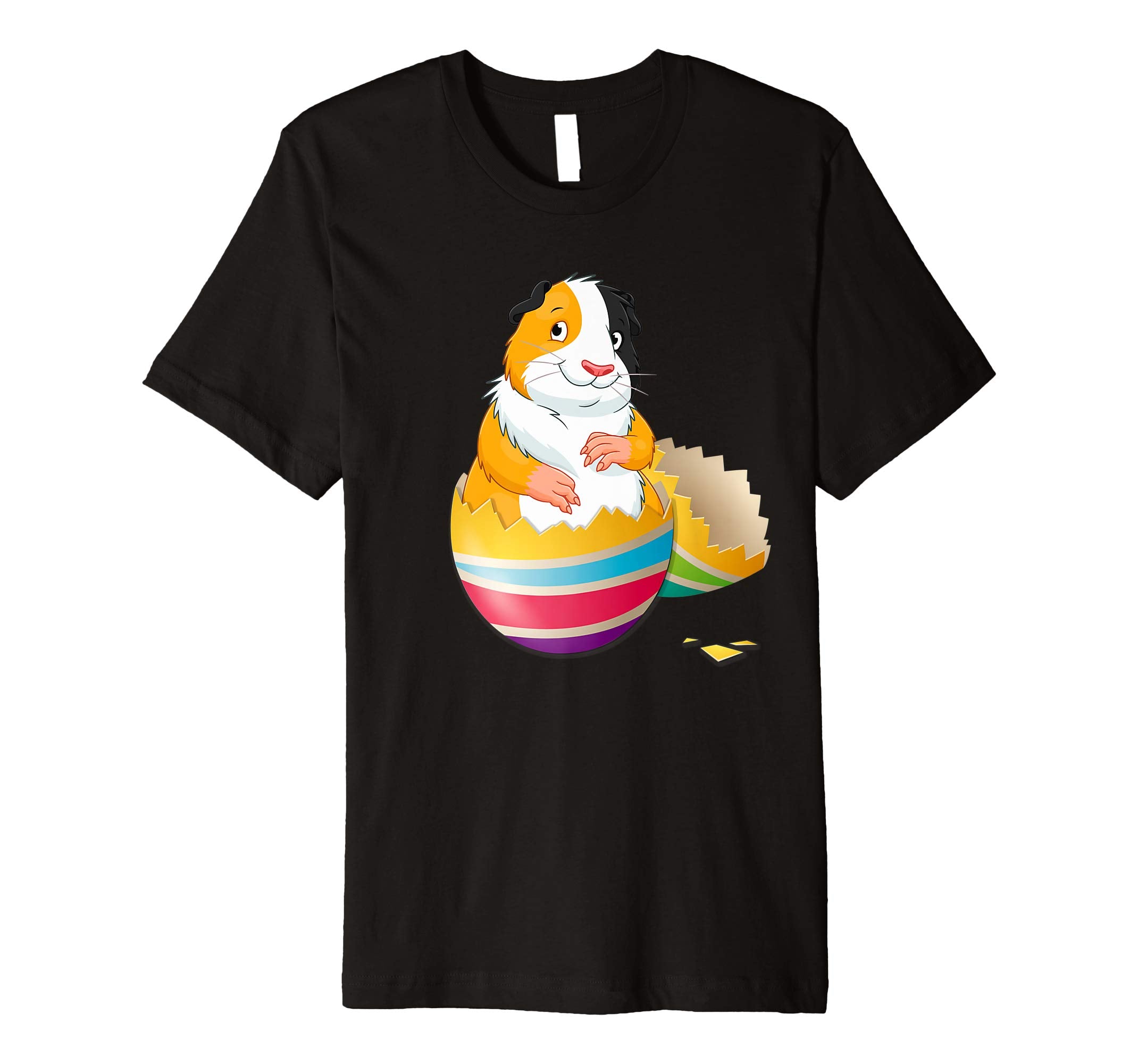 Baby Guinea Pig Hatching From Easter Egg Easter Day Shirt