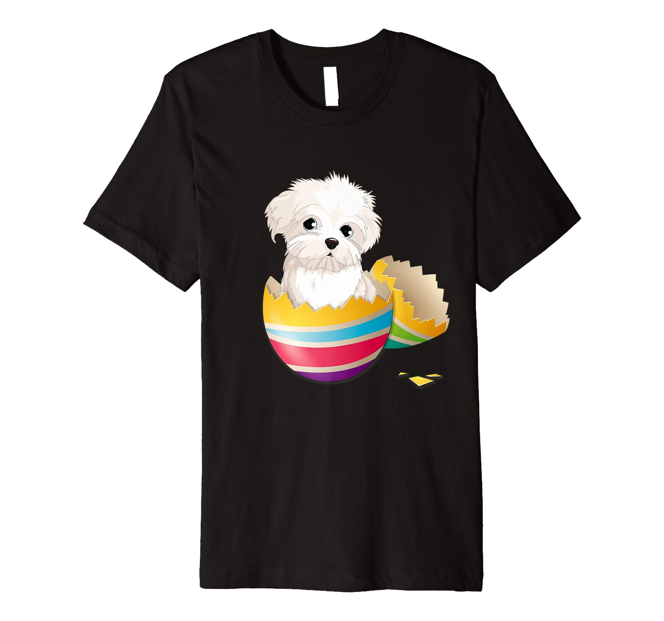 Maltese Hatching From Easter Egg Easter Day Shirt