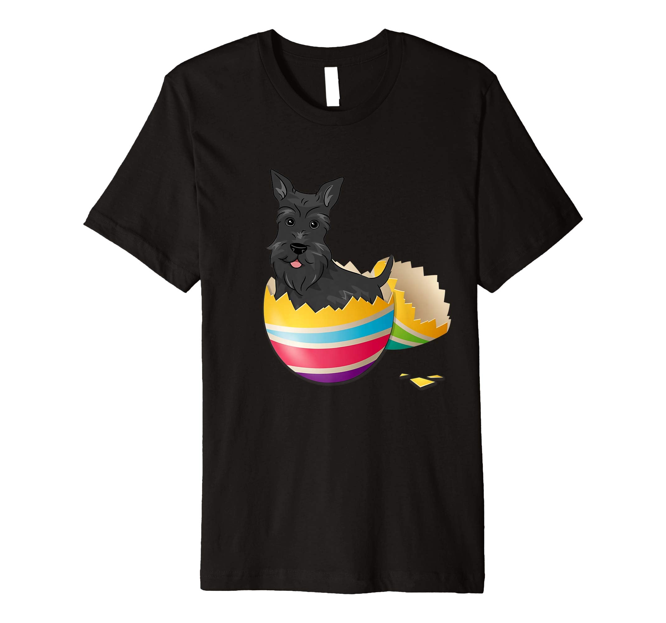 Scottish Terier Hatching From Easter Egg Easter Day Shirt