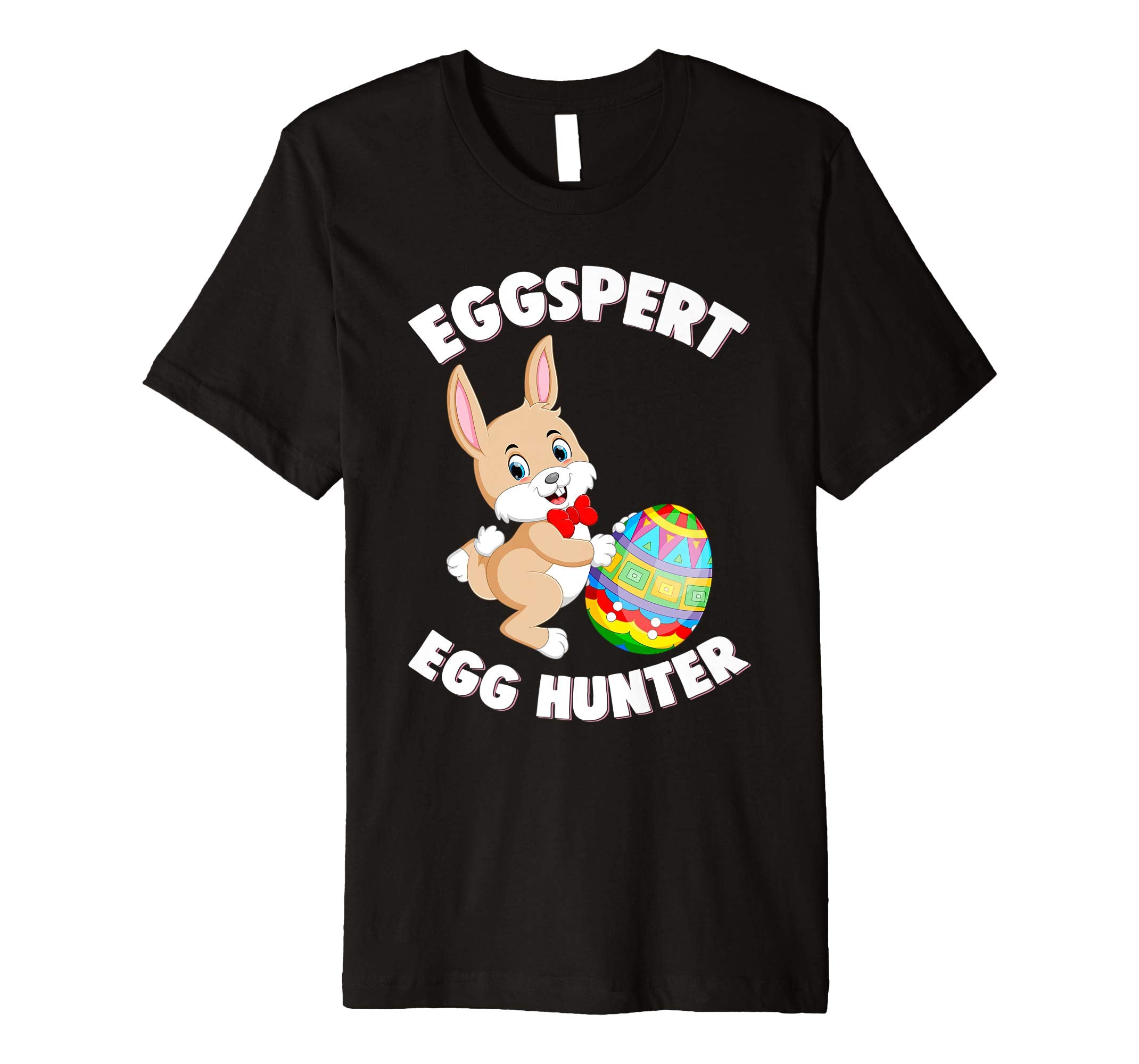 Eggspert Egg Hunter Happy Easter Kids Boys Girls T Shirt
