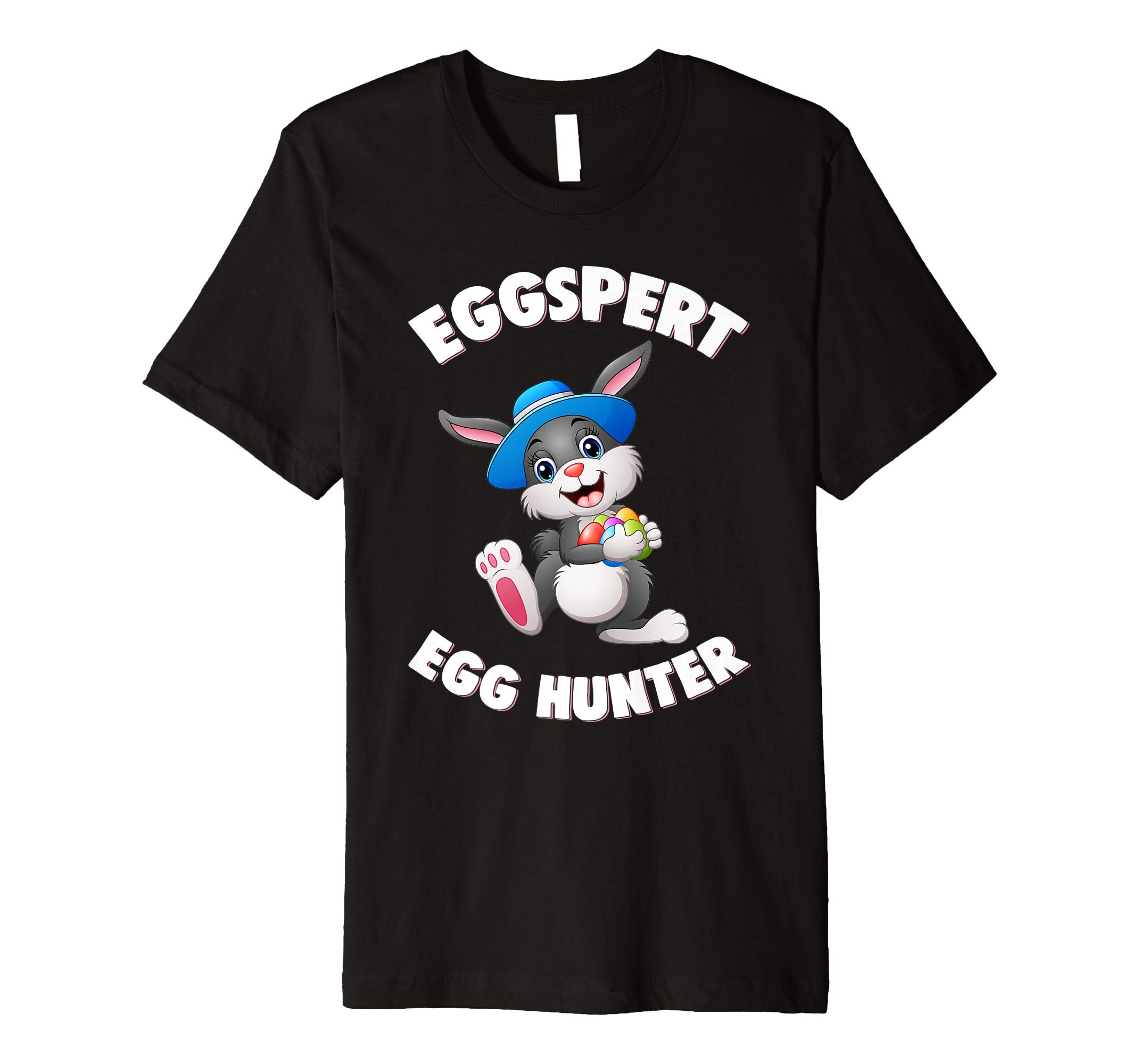 Eggspert Egg Hunter Happy Easter Kids Boys Girls T Shirt