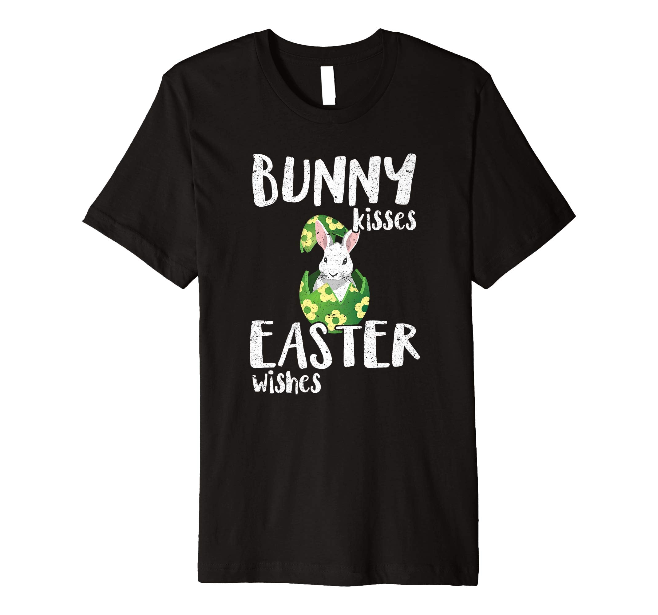 Easter Shirt For Kids Bunny Kisses Easter Wishes