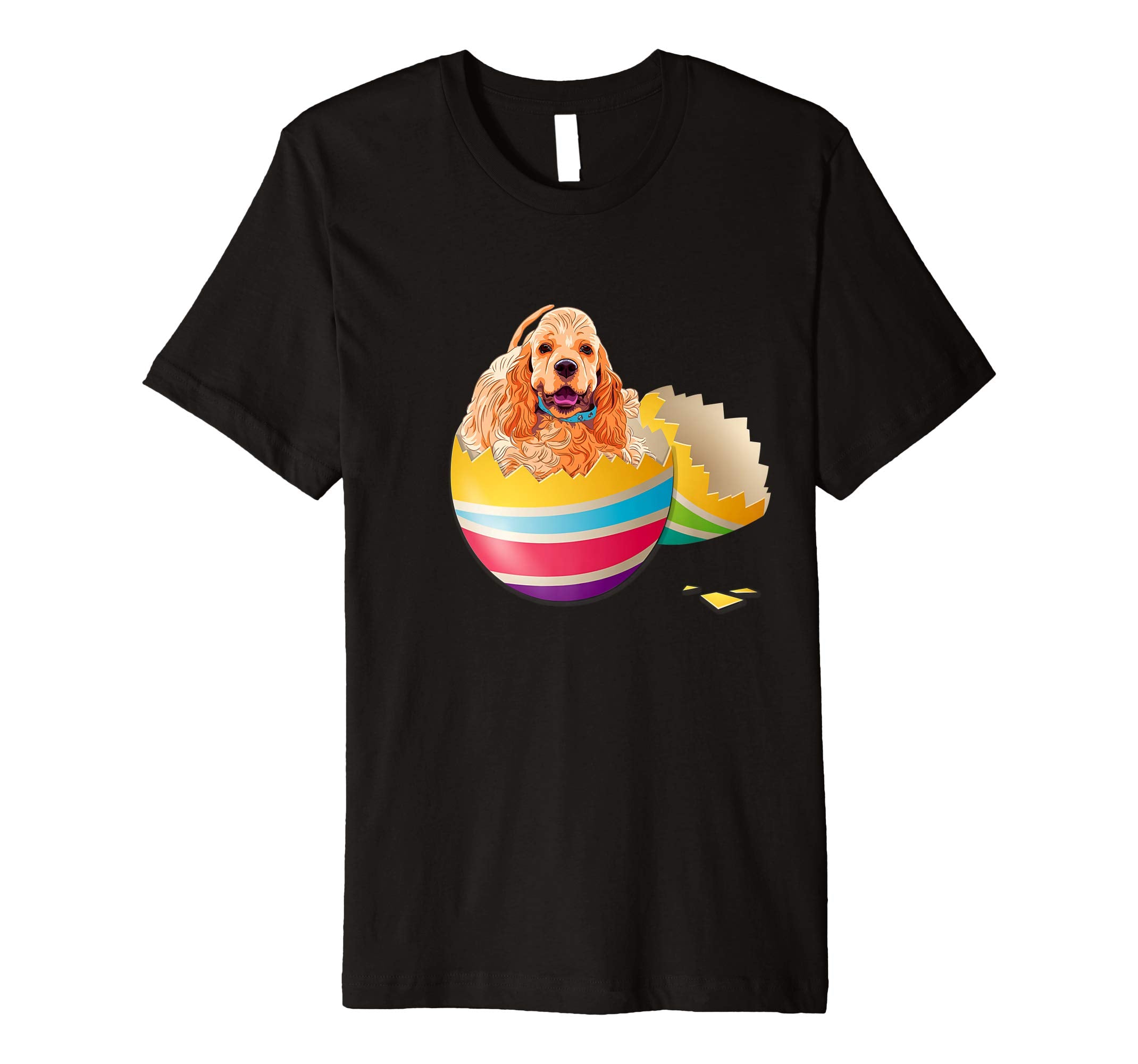 Cocker Spaniel Hatching From Easter Egg Easter Day Shirt