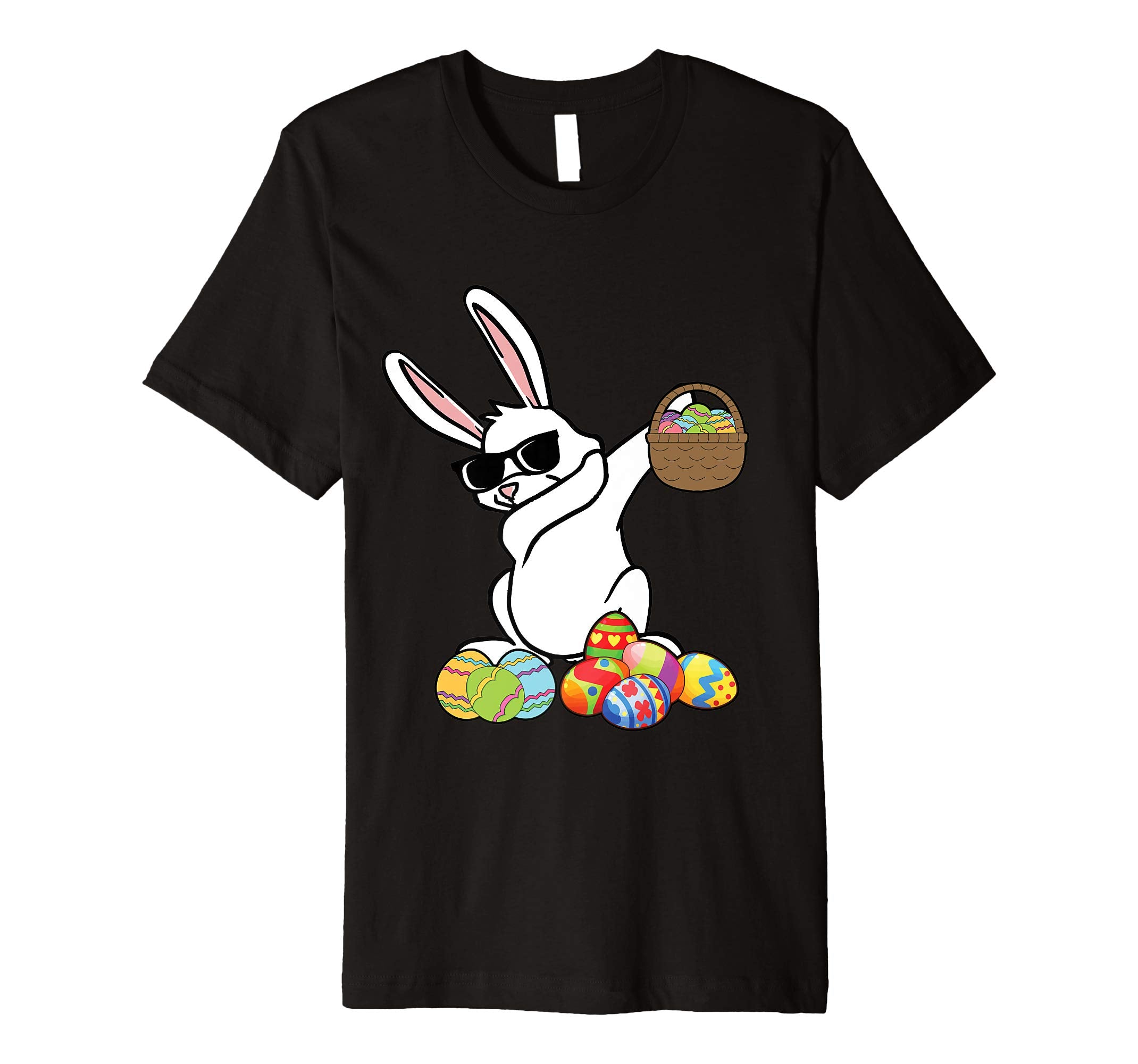 Dabbing Hip Hop Bunny Easter Shirt Dab Rabbit Dance Gift