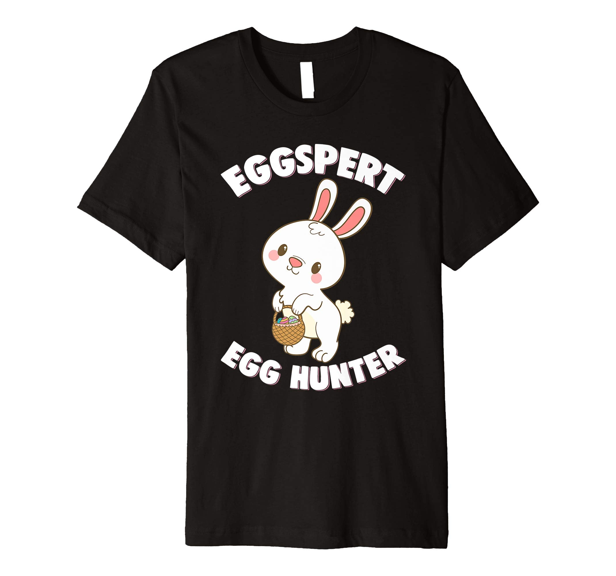 Eggspert Egg Hunter Happy Easter Kids Boys Girls T Shirt