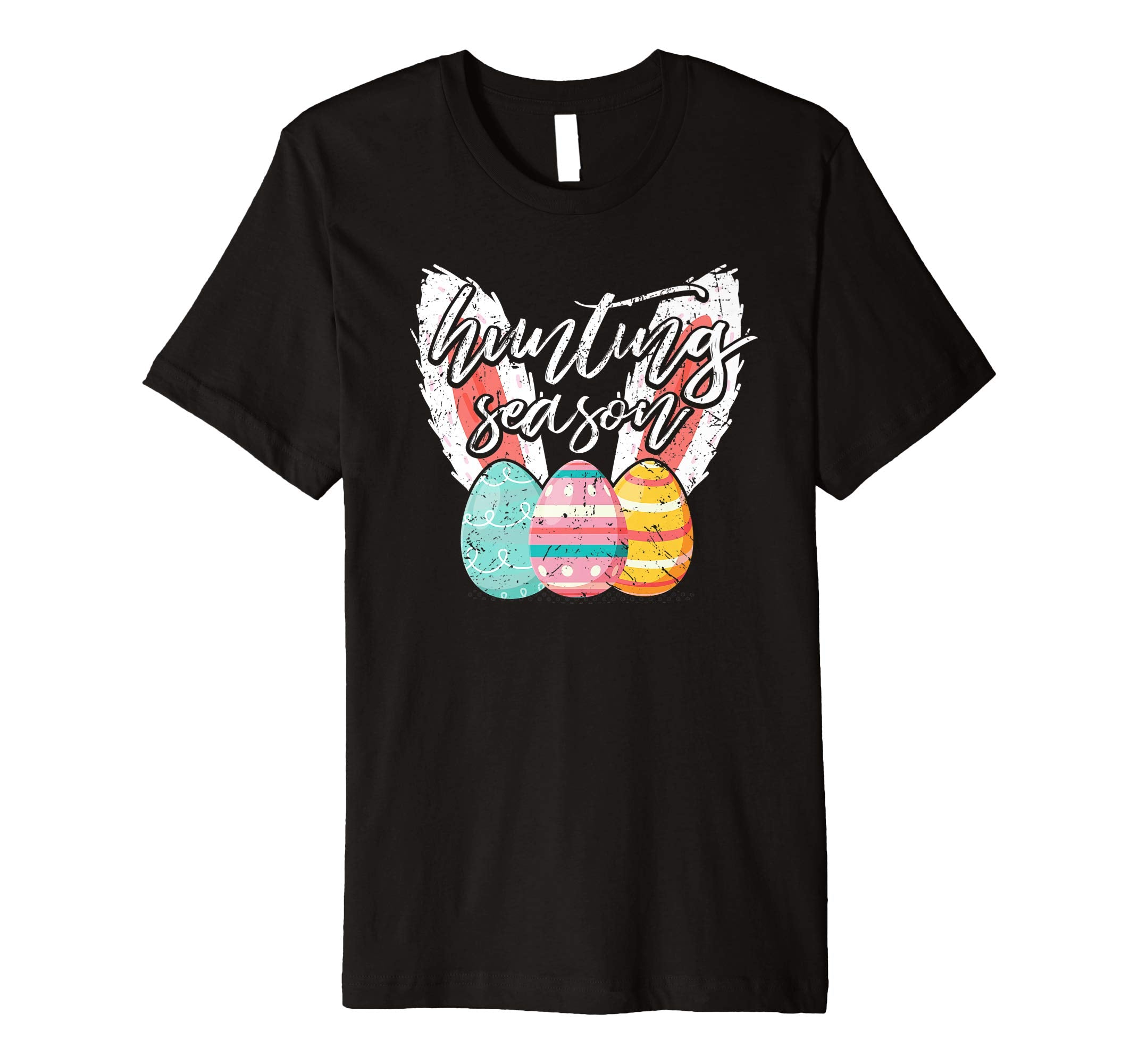 Hunting Season Easter Eggs Bunny Cute Gift T-Shirt