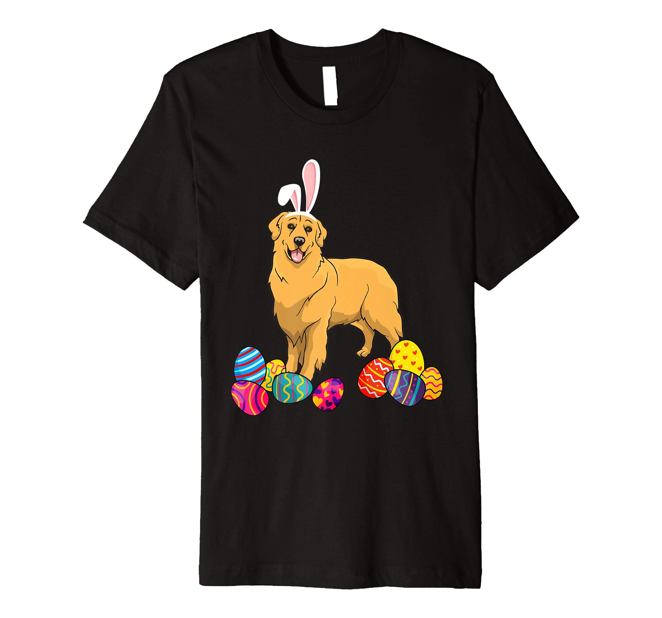 Golden Bunny Ear With Egg Easter Easter Day Shirt