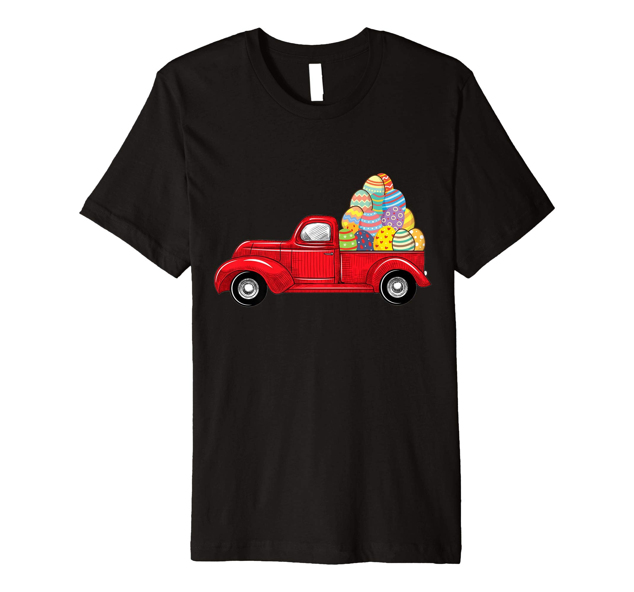 Digging Into Easter Day Egg Easter Truck Wagon Lover Shirt
