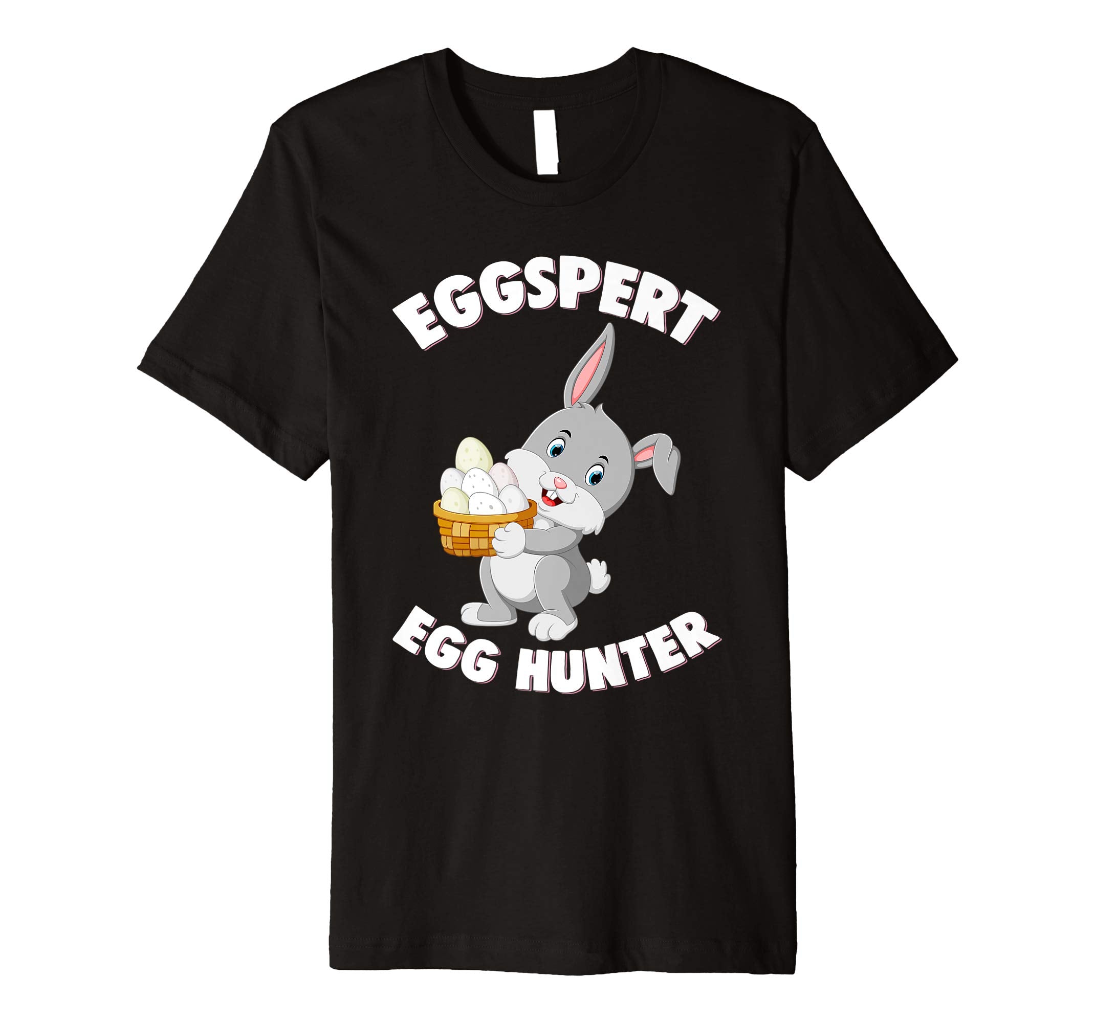 Eggspert Egg Hunter Happy Easter Kids Boys Girls T Shirt