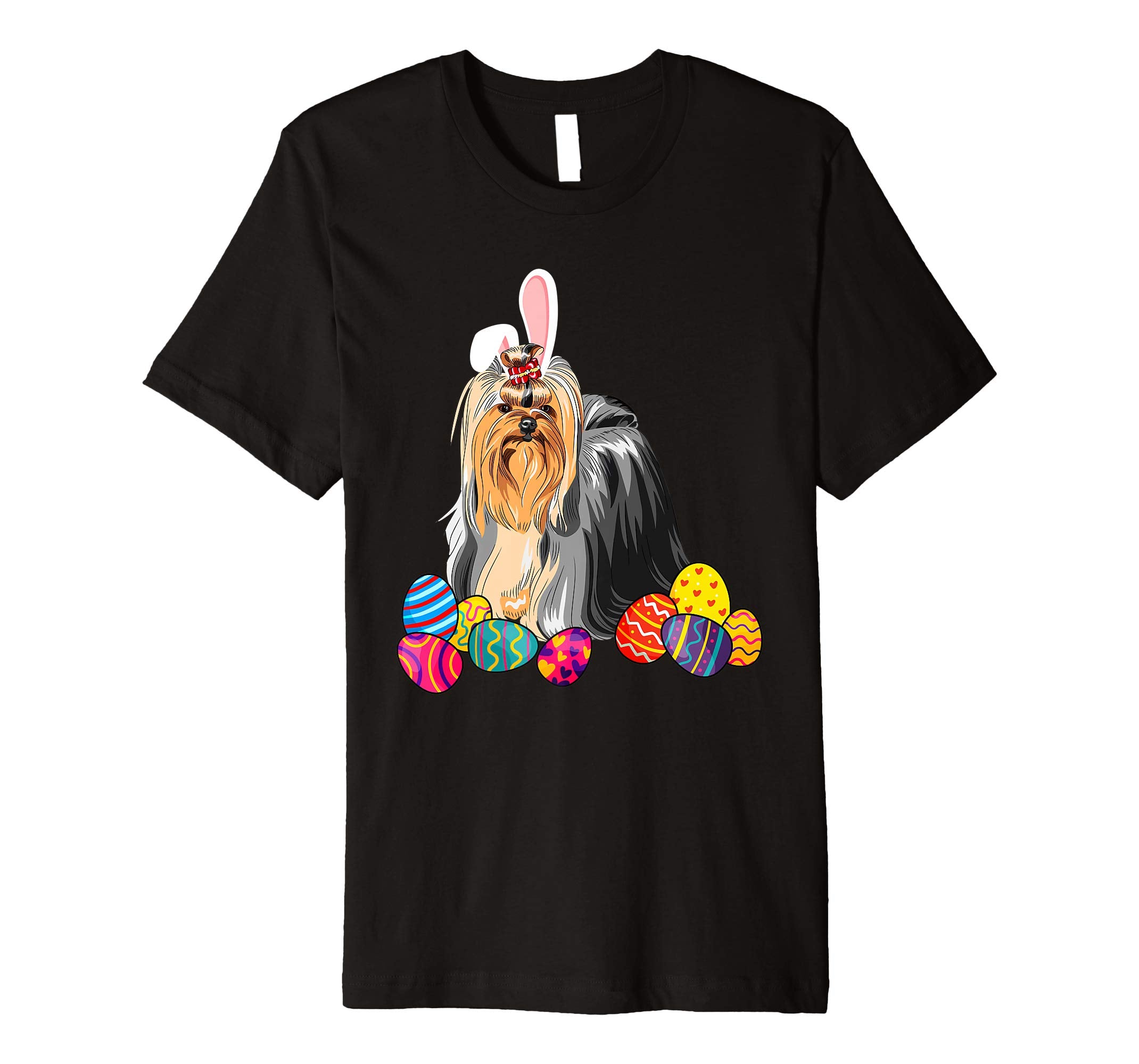 Yorkshire Bunny Ear With Egg Easter Easter Day Shirt
