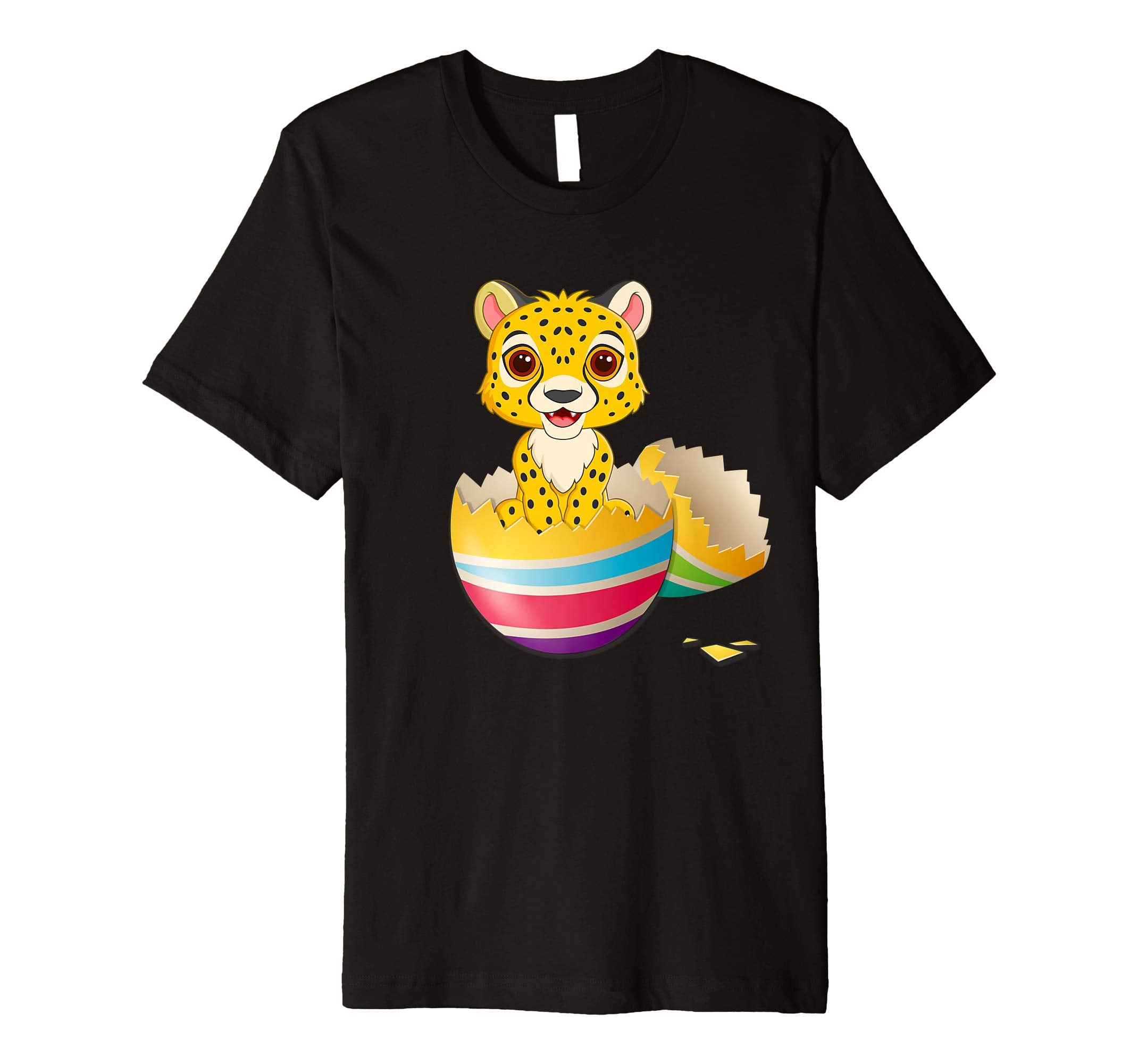 Baby Cheetah Hatching From Easter Egg Easter Day Shirt