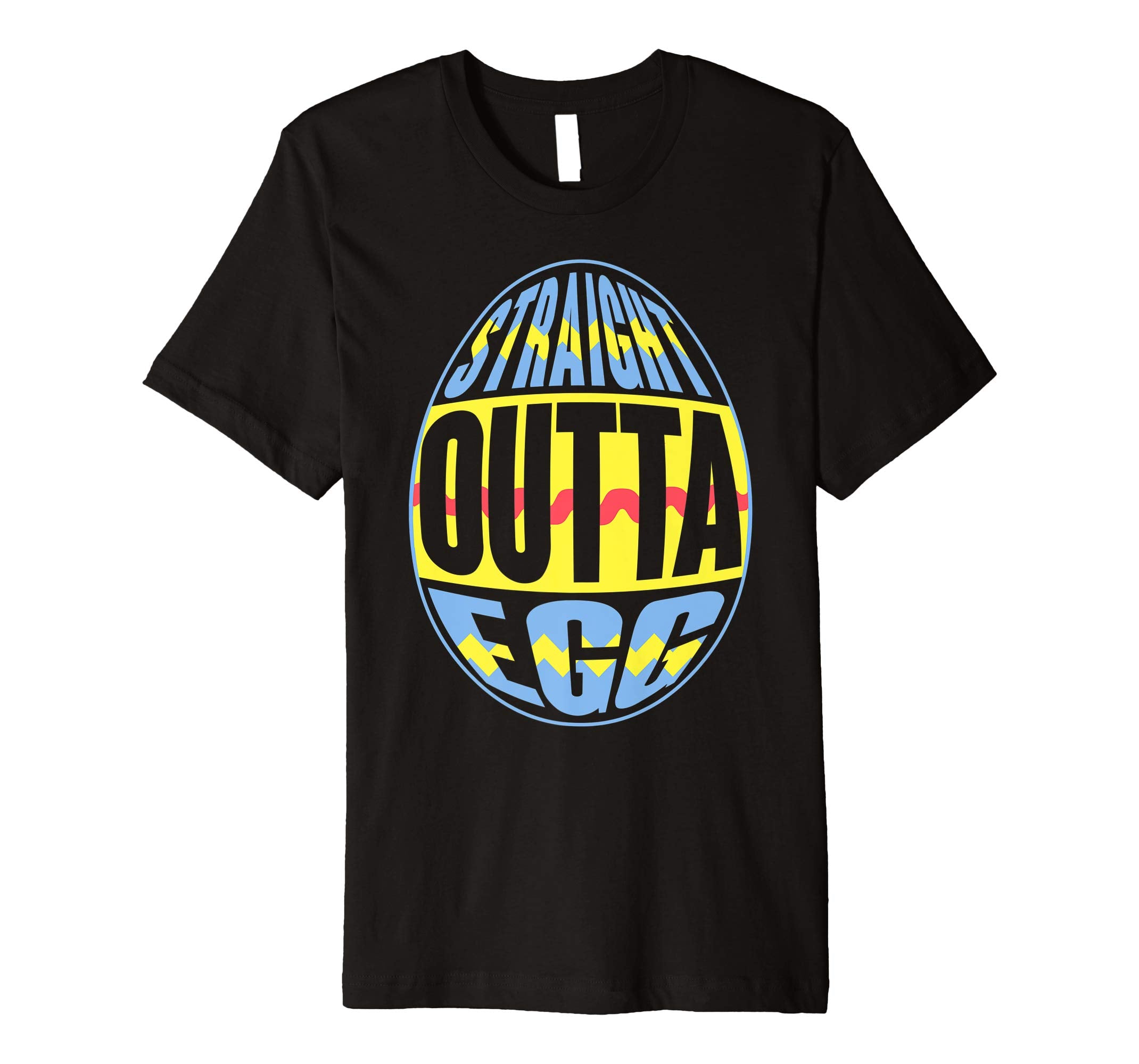 Straight Outta Egg Funny Easter Day 2019 T-Shirt Men Women
