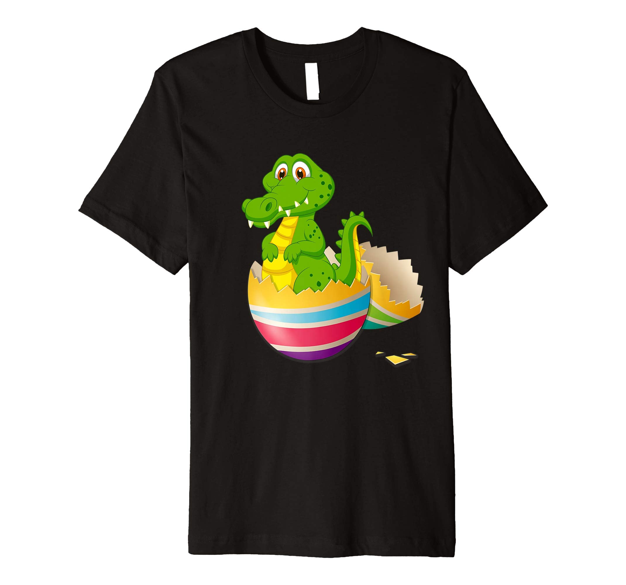 Baby Crocodile Hatching From Easter Egg Easter Day Shirt