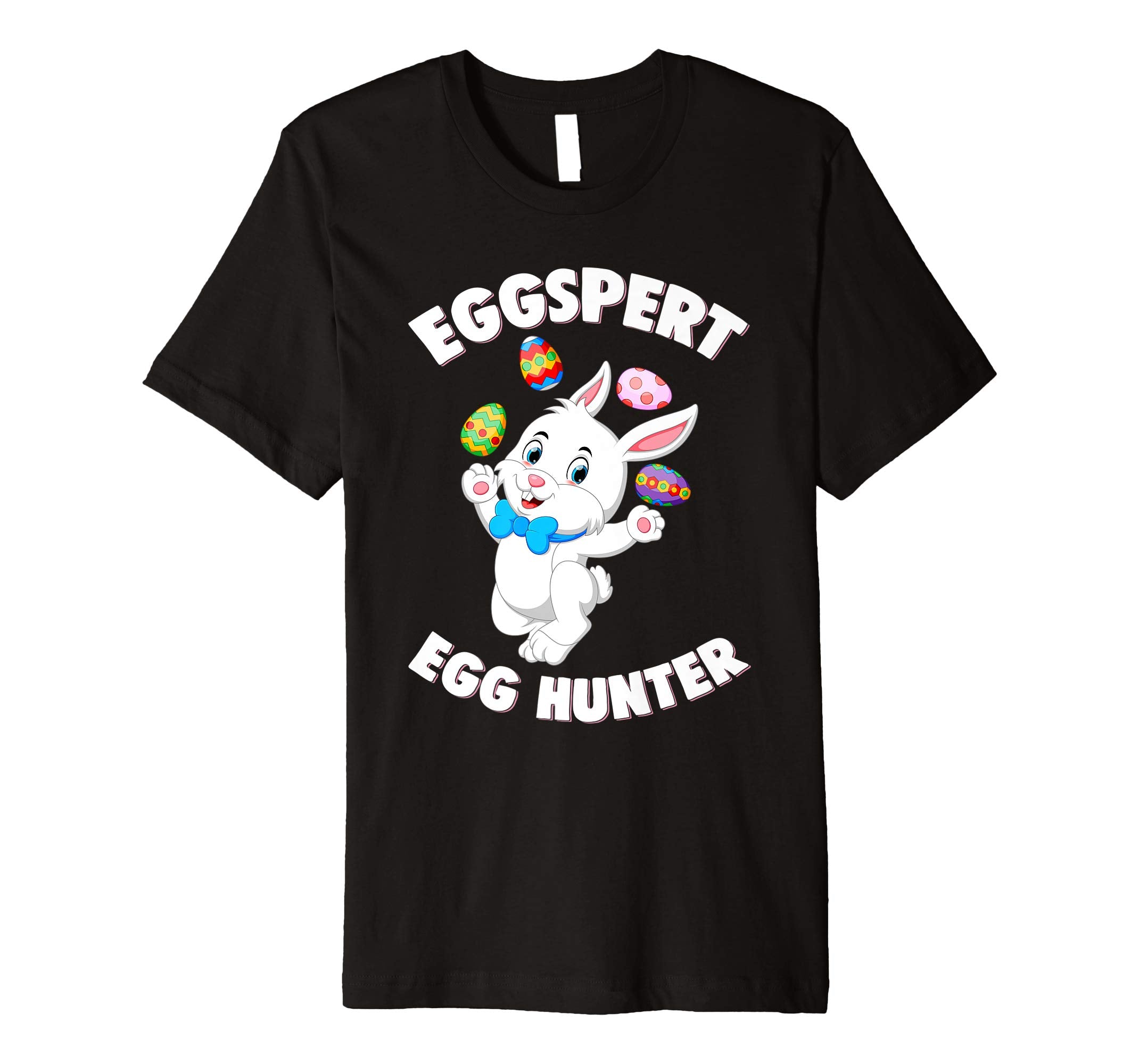 Eggspert Egg Hunter Happy Easter Kids Boys Girls T Shirt
