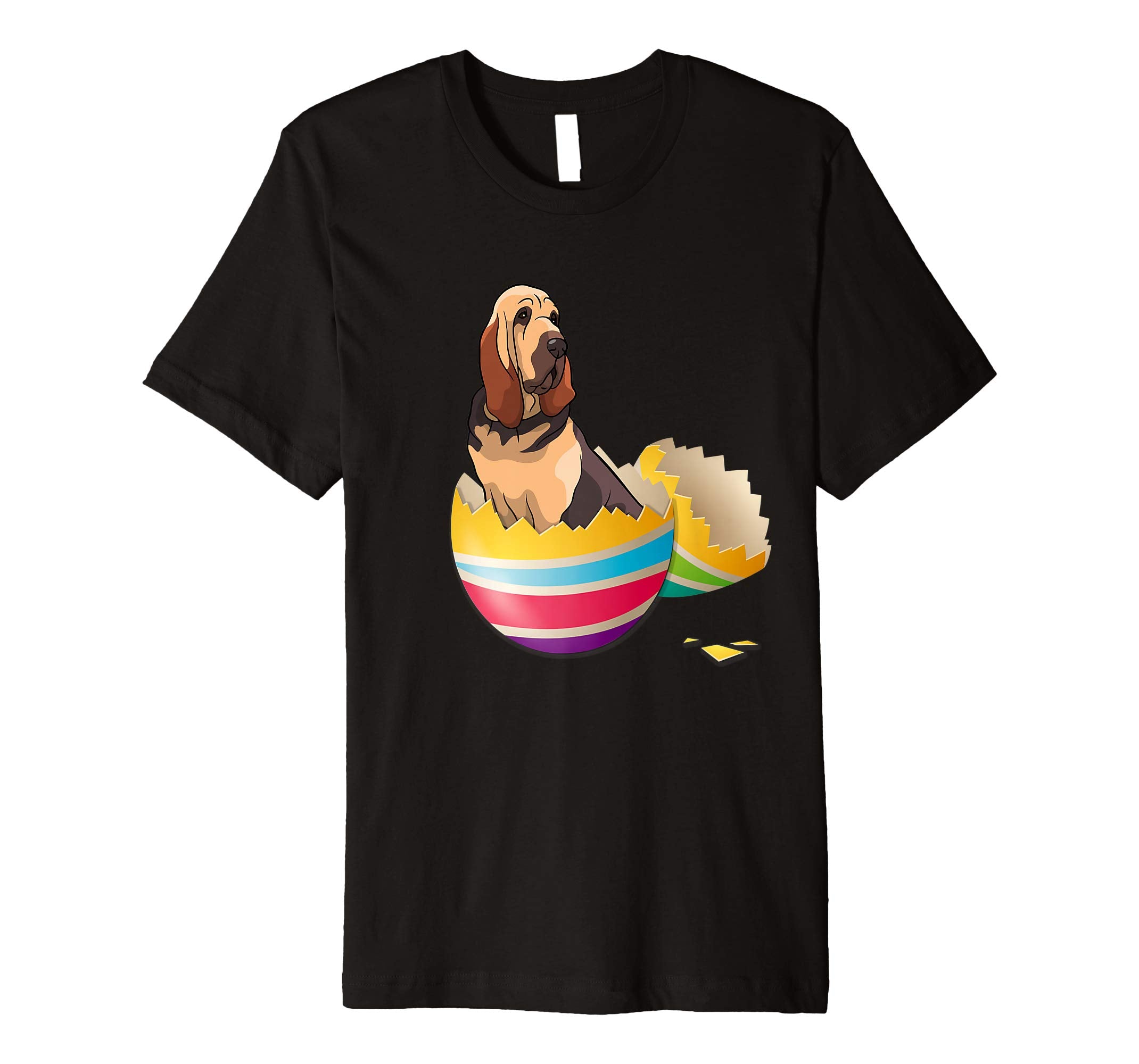 Bloodhound Hatching From Easter Egg Easter Day Shirt
