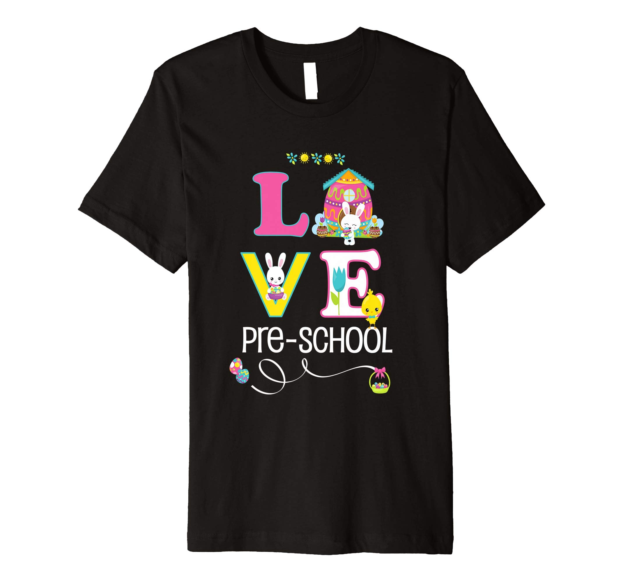Pre-School Easter Teacher &amp; Students Cute Love Shirt