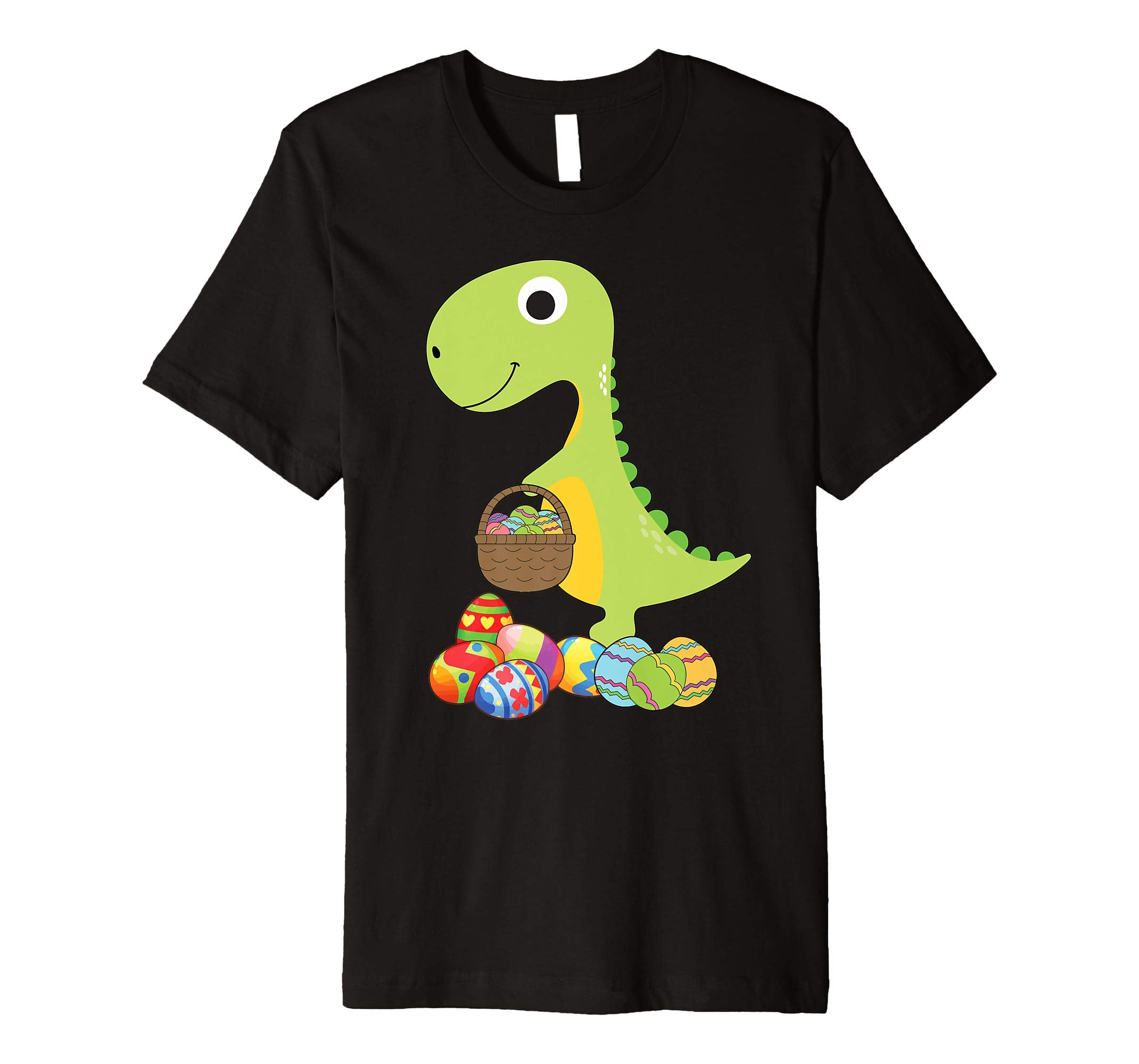 Easter Dinosaur Shirt T Rex Easter Eggs Basket