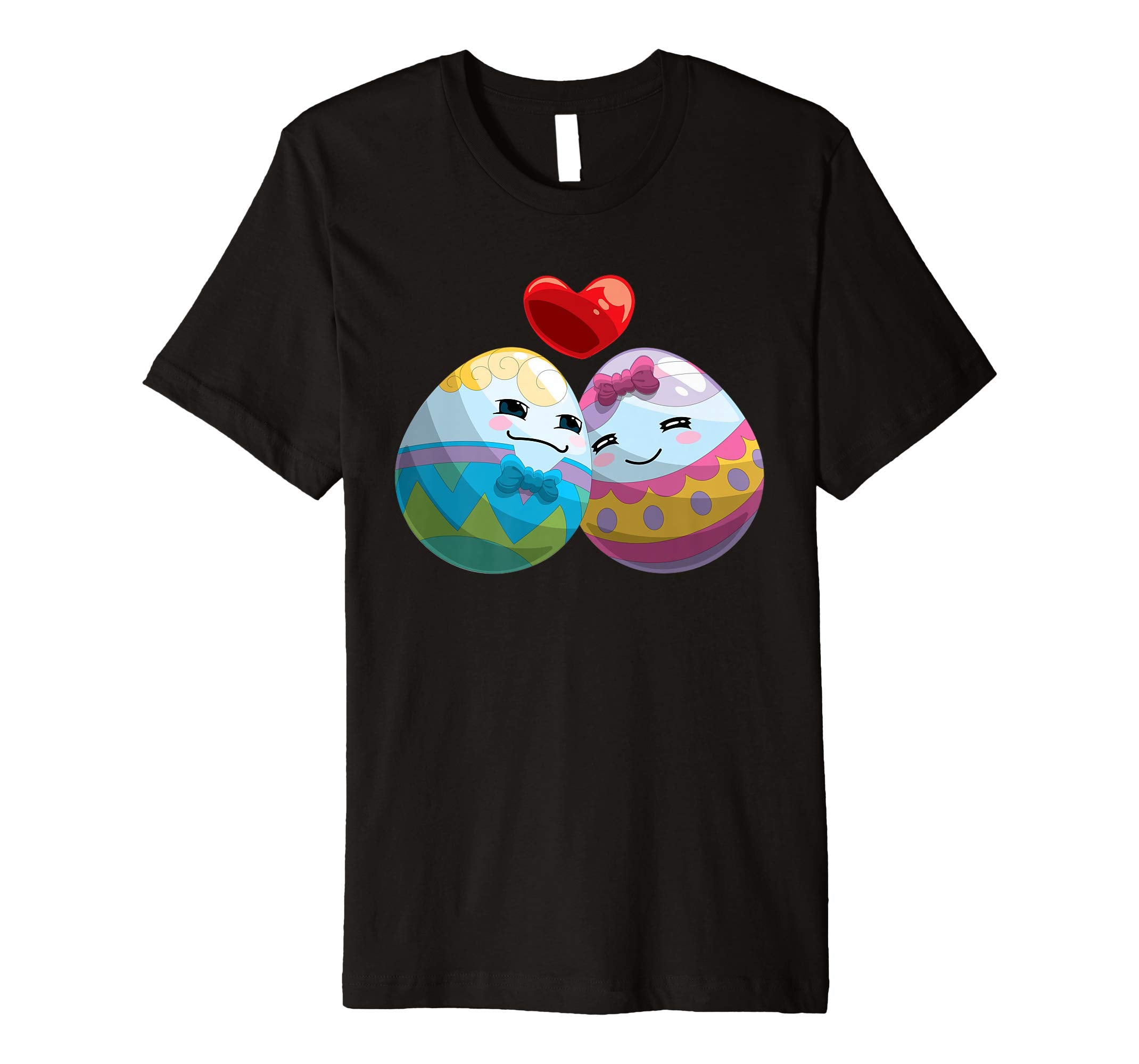 Easter Shirt with Cute Egg Couple for Men and Women