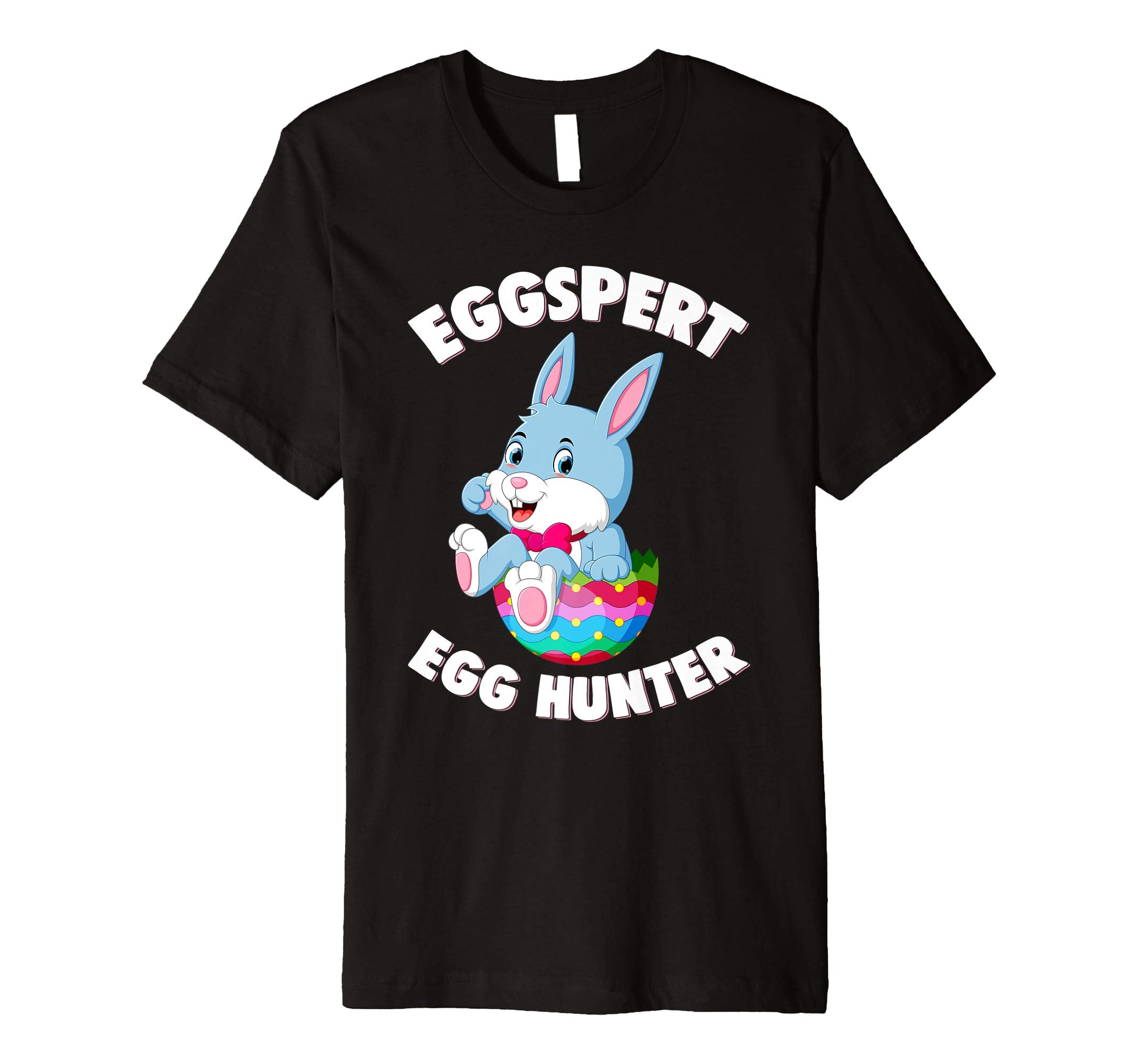 Eggspert Egg Hunter Happy Easter Kids Boys Girls T Shirt