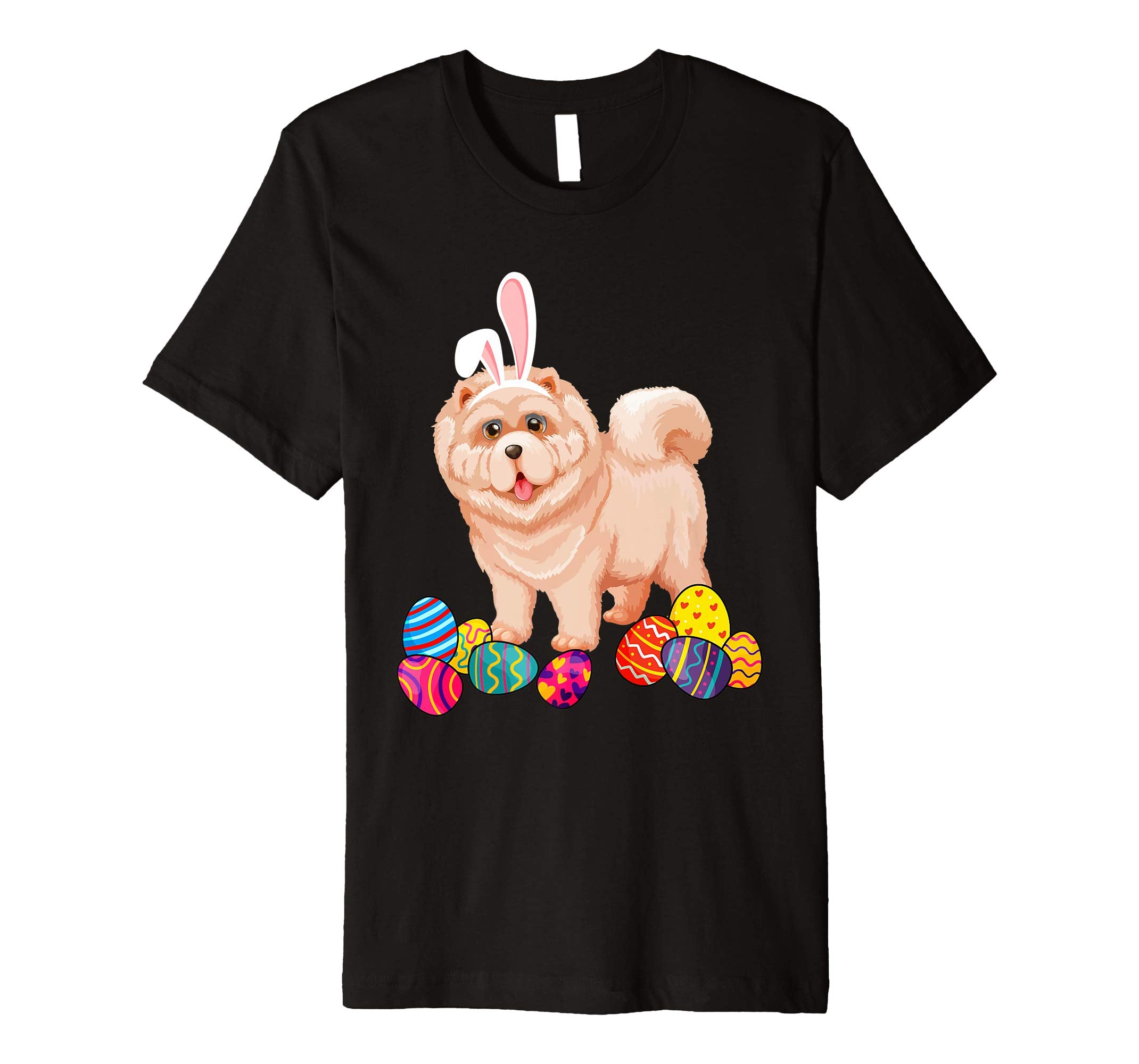 Chow Chow Bunny Ear With Egg Easter Easter Day Shirt