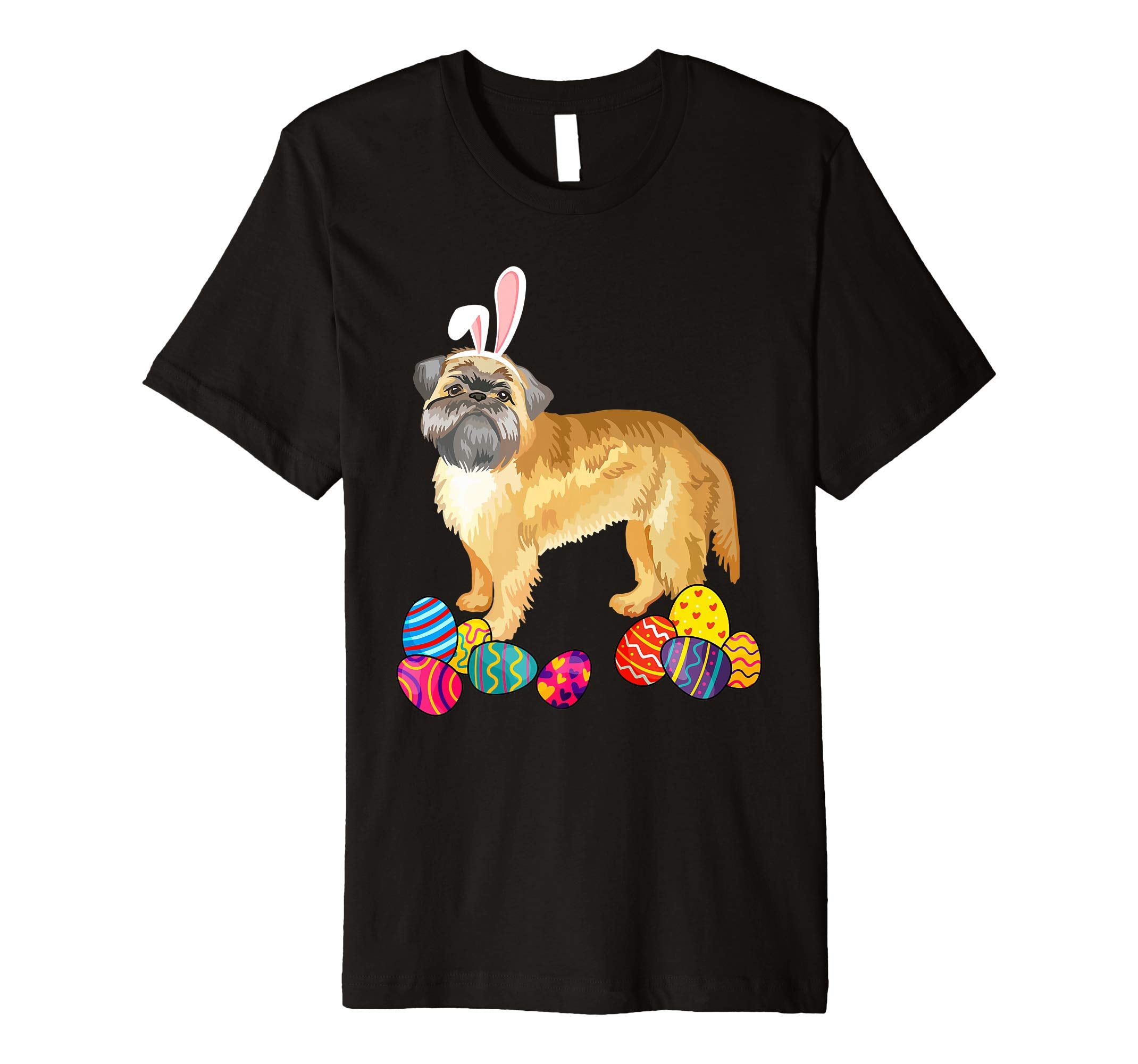 Brussels Griffon Bunny Ear With Egg Easter Easter Day Shirt