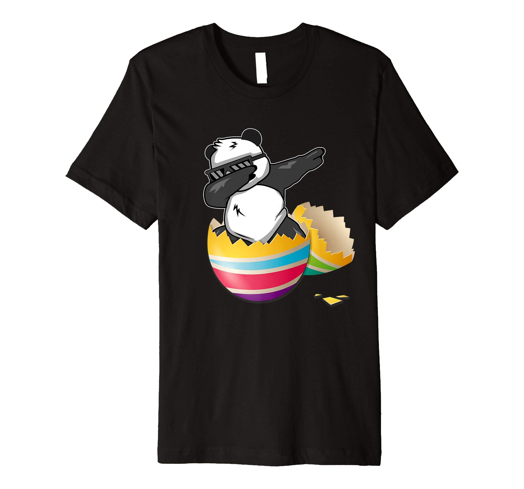 Panda Dabbing Easter Eggs Easter Day Shirt