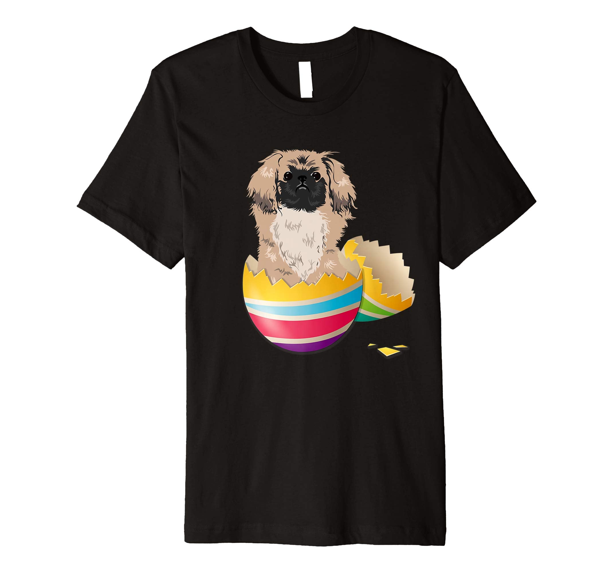 Pekingese Hatching From Easter Egg Easter Day Shirt