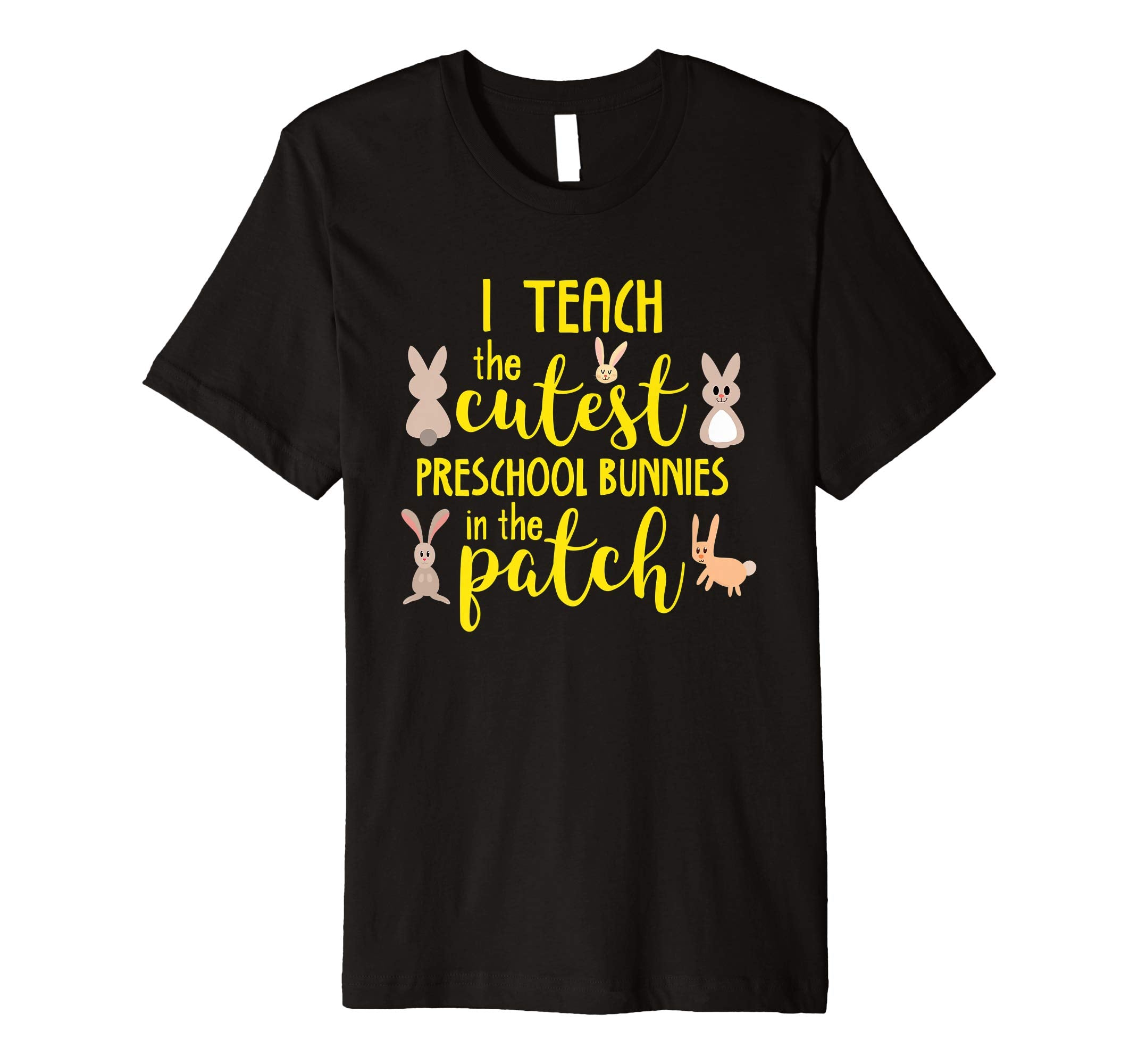 Easter Preschool Teacher Gift Shirt Cute Bunnies