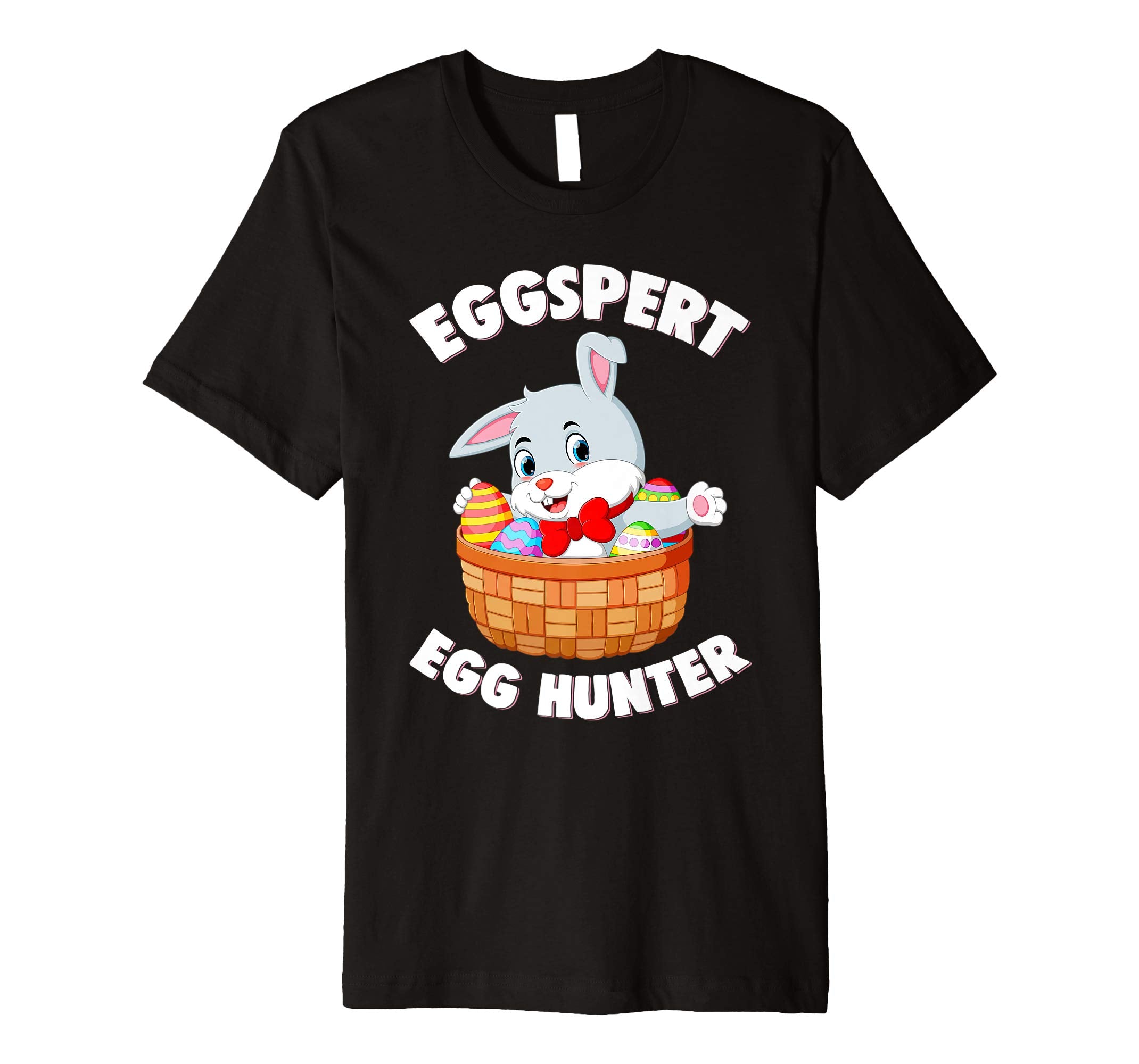 Eggspert Egg Hunter Happy Easter Kids Boys Girls T Shirt