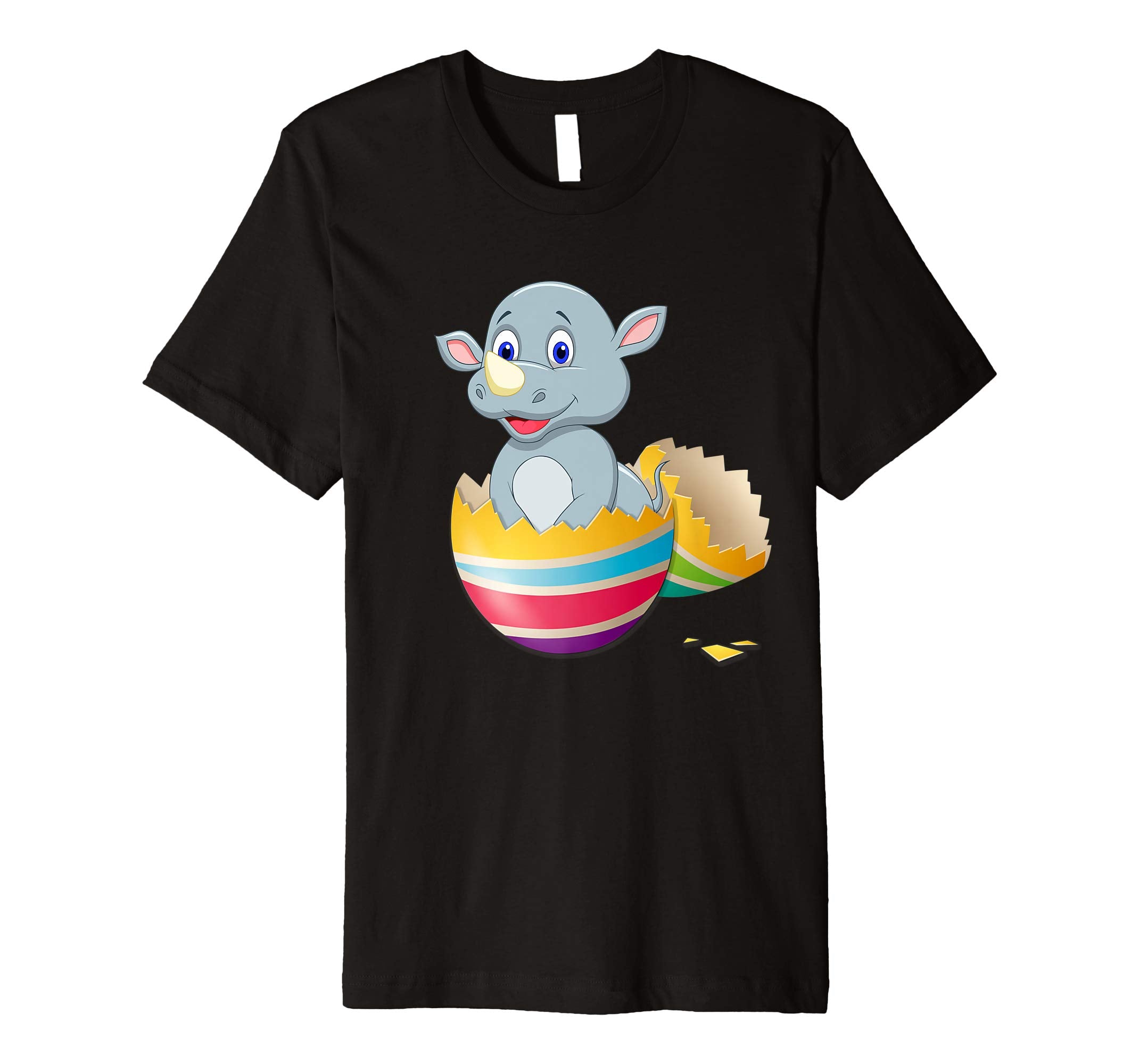 Baby Rhino Hatching From Easter Egg Easter Day Shirt