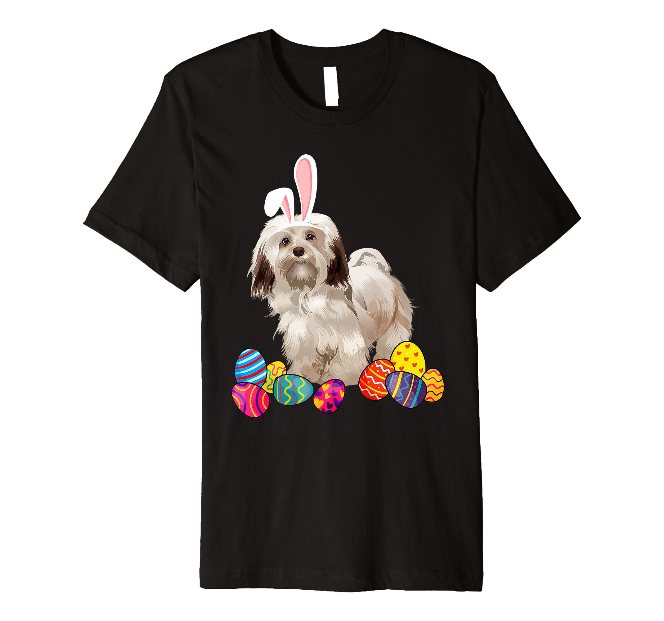 Havanese Bunny Ear With Egg Easter Easter Day Shirt