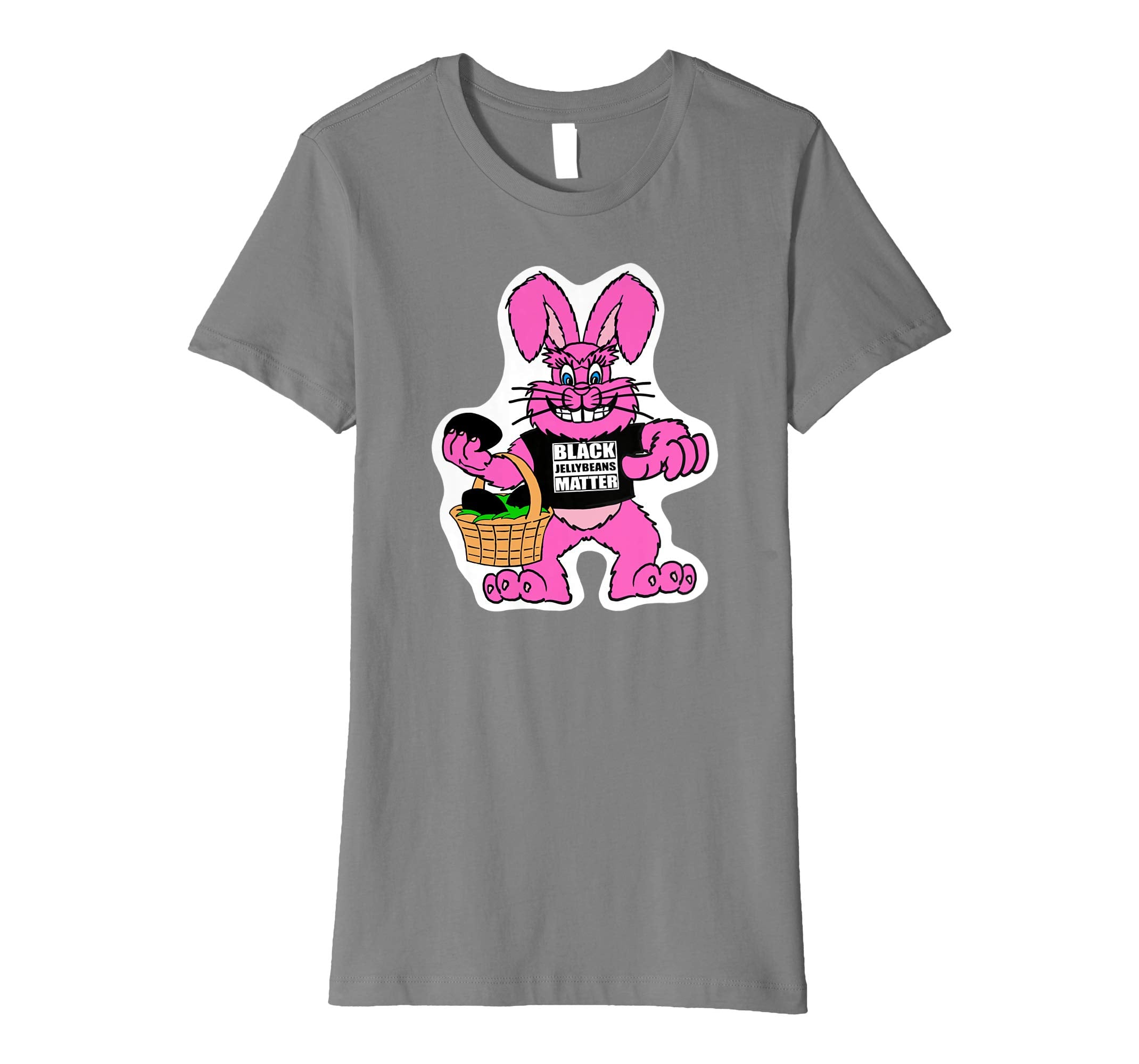 Womens Funny Easter Shirt Black Jelly Beans Matter Cute Gift