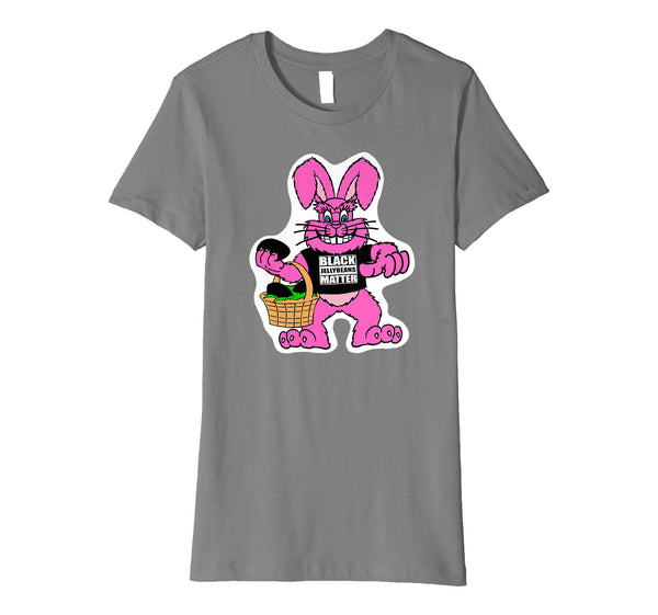 Womens Funny Easter Shirt Black Jelly Beans Matter Cute Gift