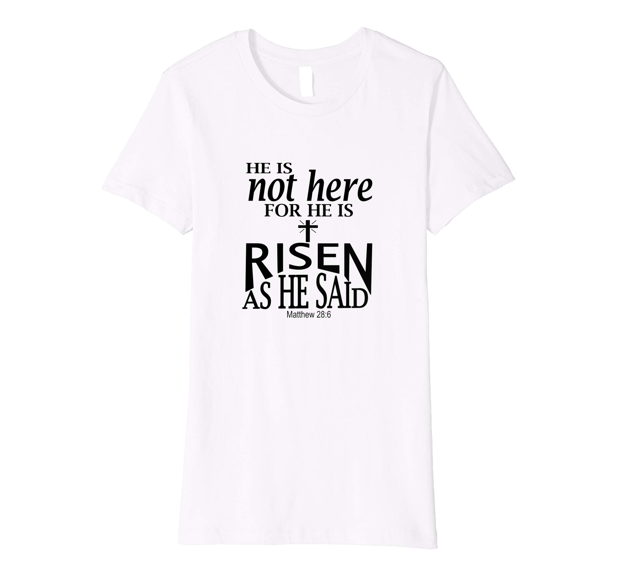 Easter Christian Shirts For Women &amp; Men-He Is Risen