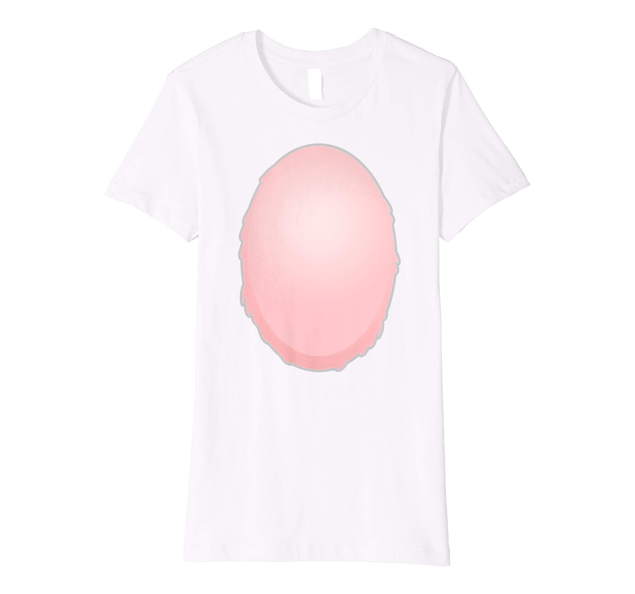 Easter bunny pink belly tshirt