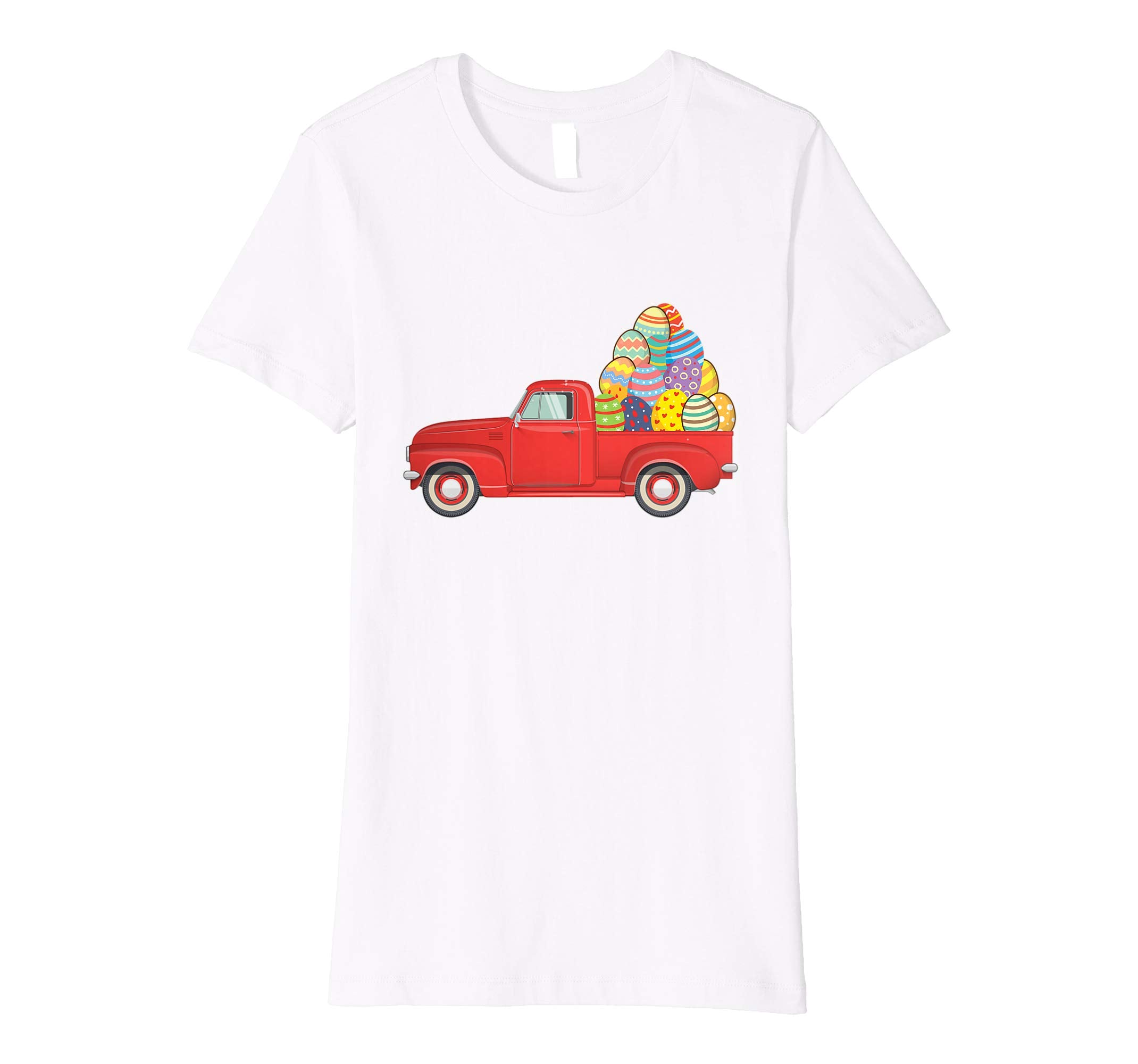 Digging Into Easter Day Egg Easter Truck Wagon Lover Shirt