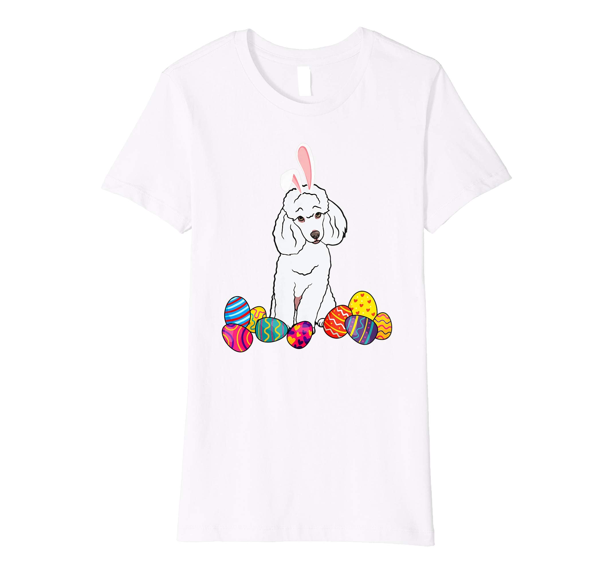 Poodle Bunny Ear With Egg Easter Easter Day Shirt