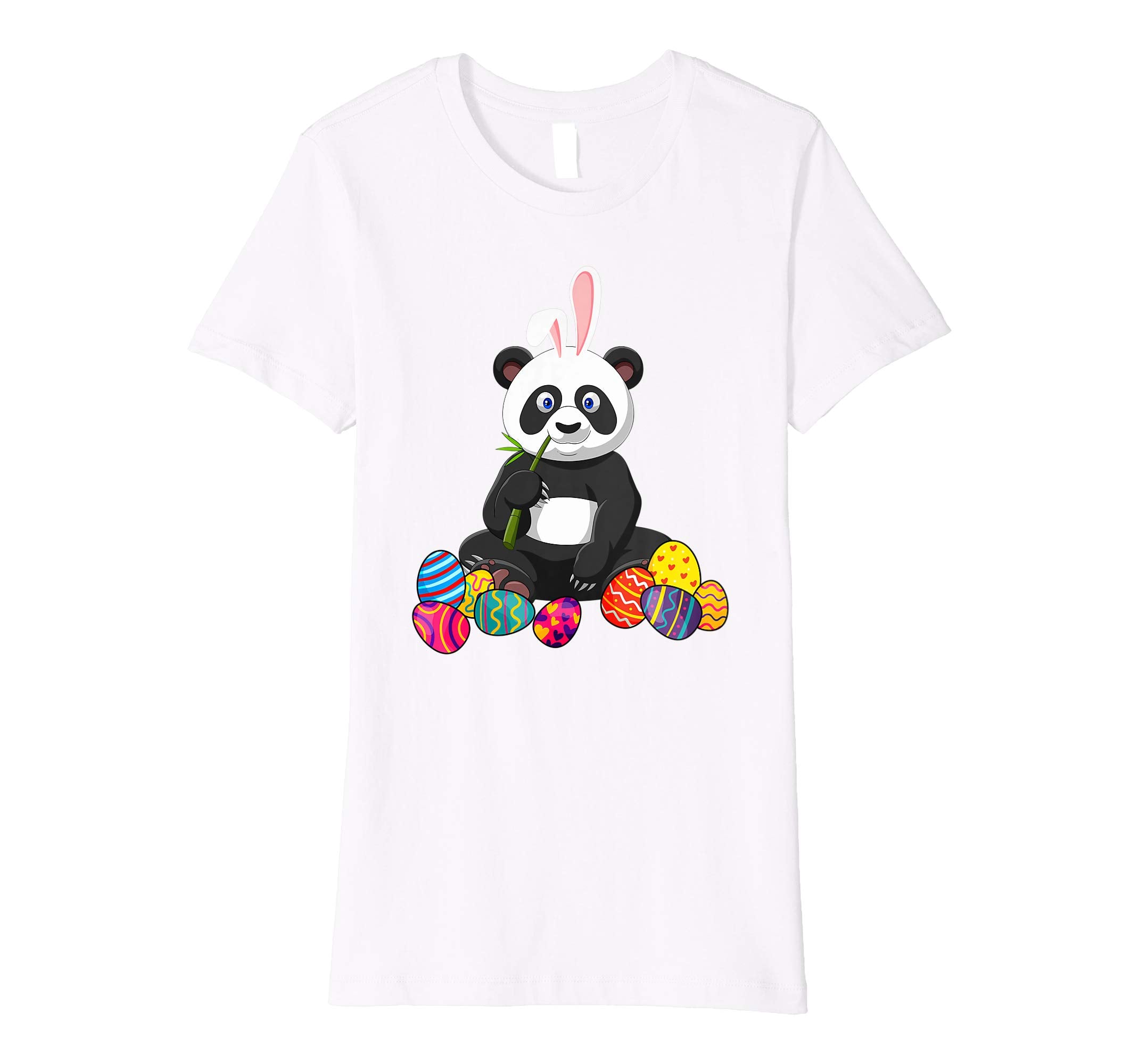 Panda Bunny Ear With Egg Easter Easter Day Shirt