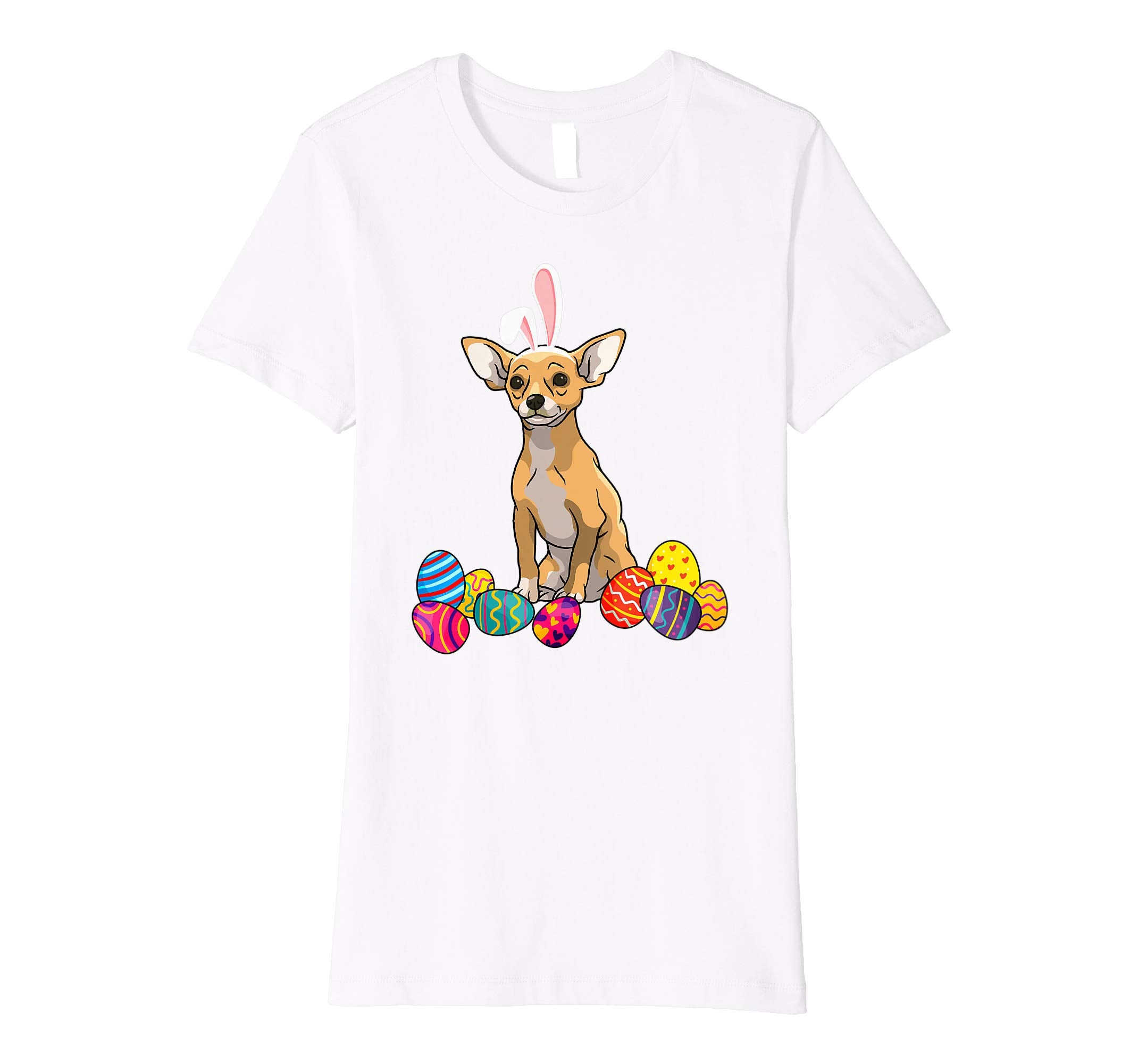 Chihuahua Bunny Ear With Egg Easter Easter Day Shirt