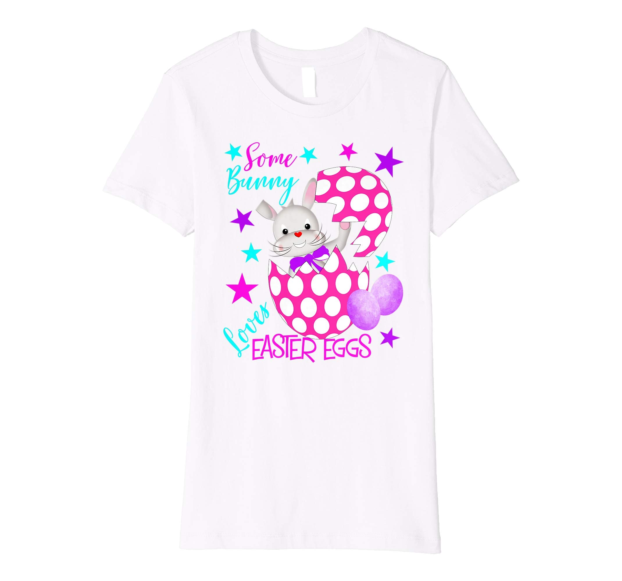 Cute Easter Bunny Egg Graphic Fun Tee Shirts